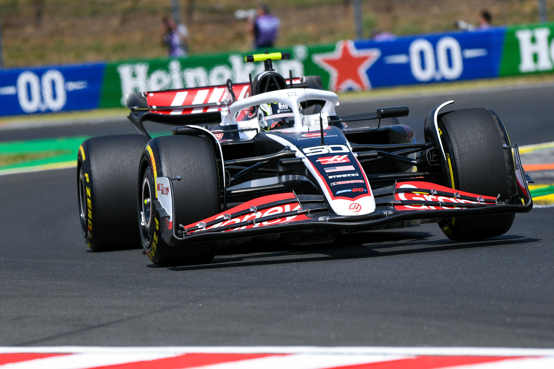 Oliver Bearman #50, MoneyGram Haas F1 Team;Formel 1 Budapest / Ungarn, 20.07.2024