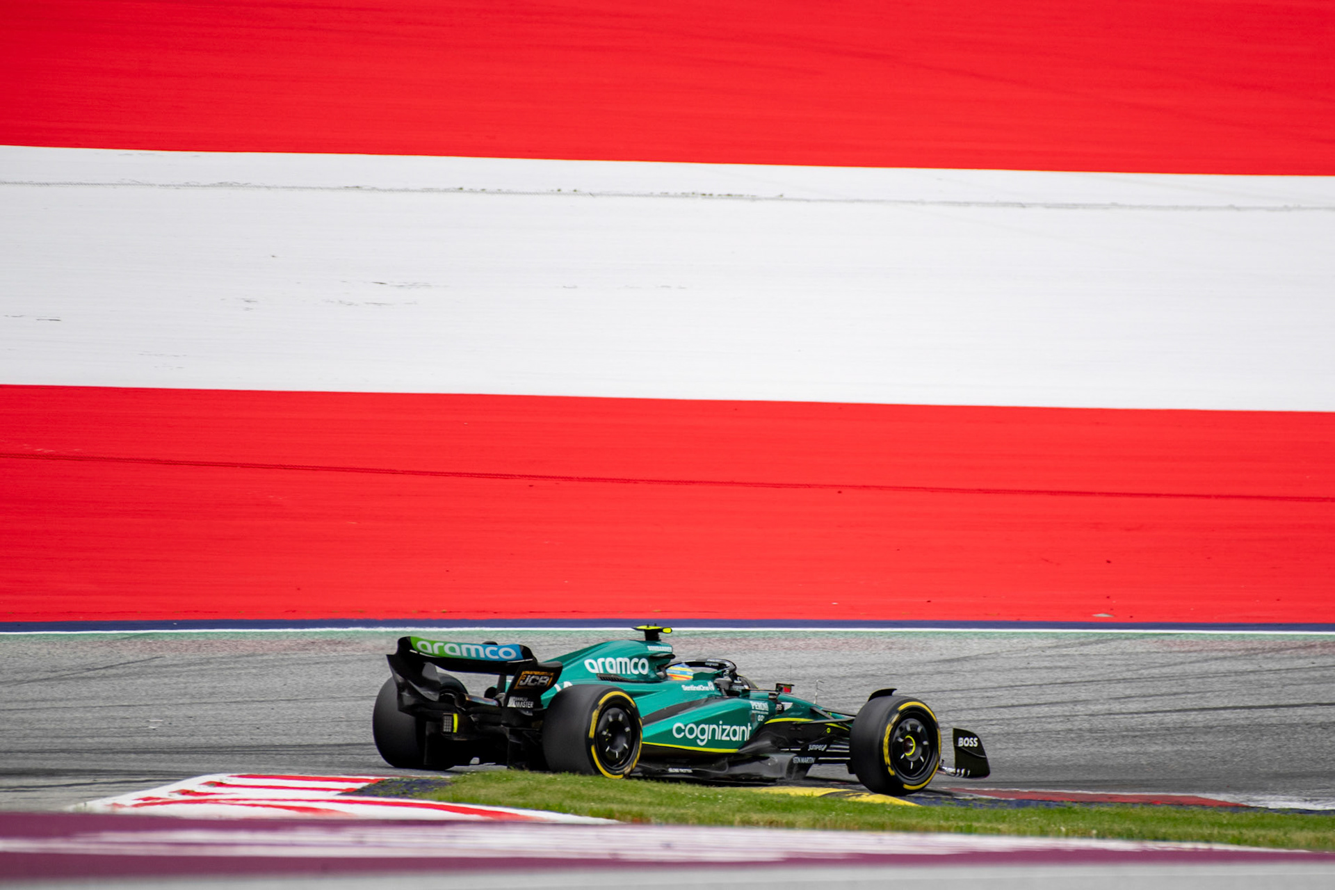 Fernando Alonso (ESP) Aston Martin Formula One Team; Formel 1 GP Austria / Österreich. Sonntag, 02.07.2023