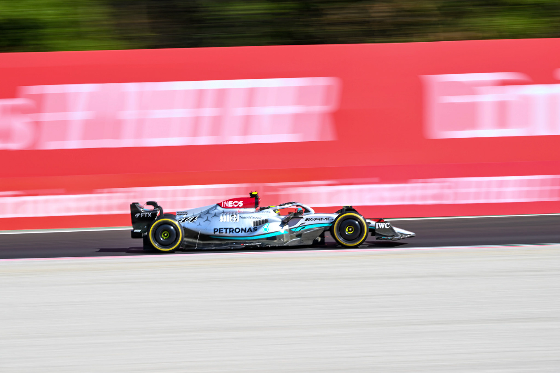 Lewis Hamilton (GBR) Merceds AMG Petronas; Formel 1 GP Italien Monza, Sonntag, 11.09.2022