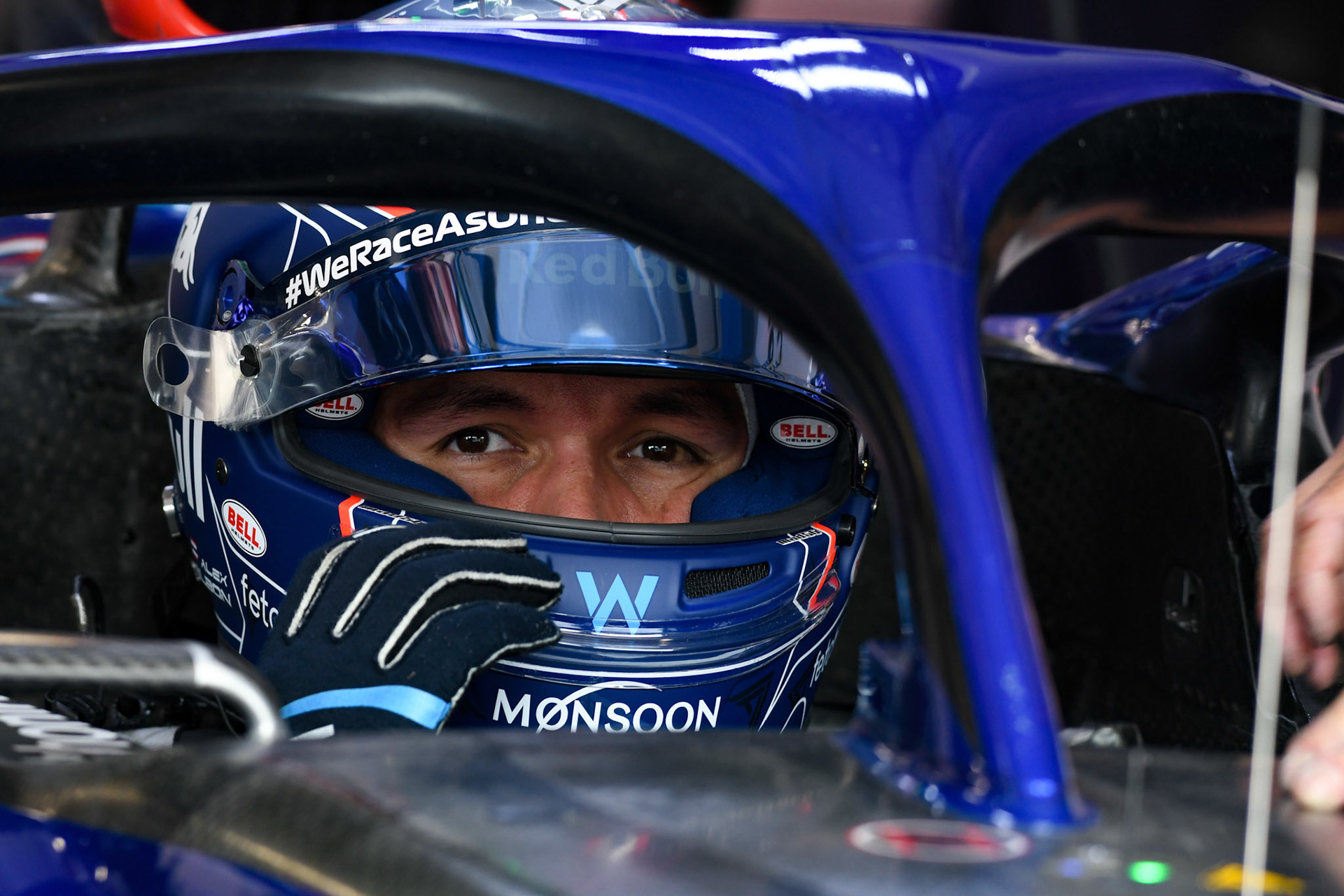 Alexander Albon (THA) Williams Racing; Formel 1 Ungarn am 29.07.2022