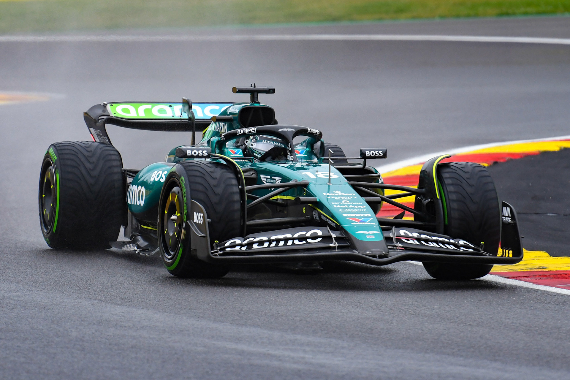 Lance Stroll #18, Aston Martin Aramco F1 Team;Formel 1 GP Spa / Belgien. Samstag, 27.07.2024