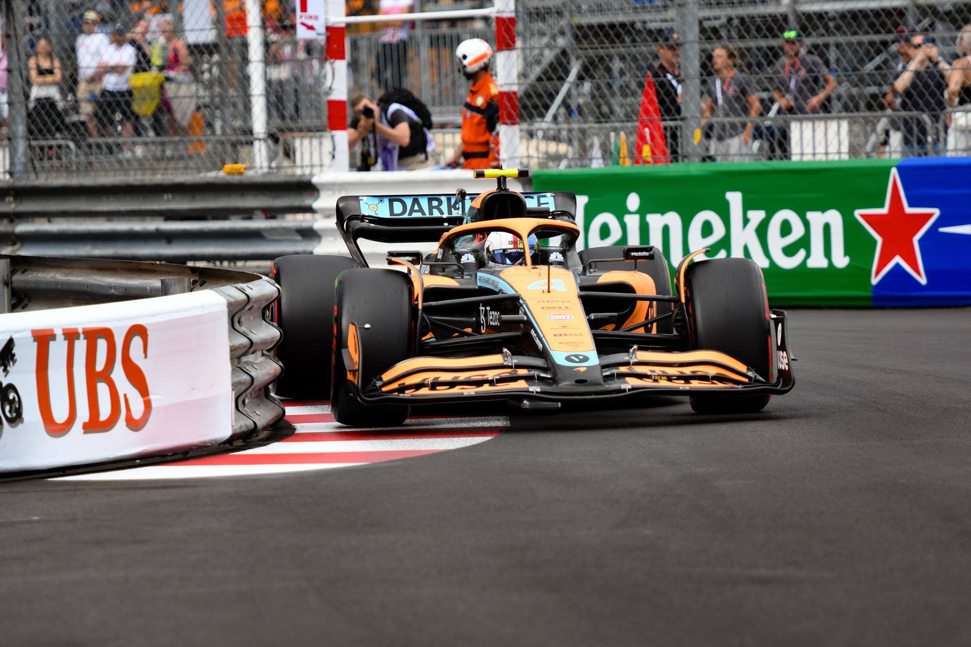 Lando Norris (GBR) McLaren; Formel 1 Monaco am 28.05.2022