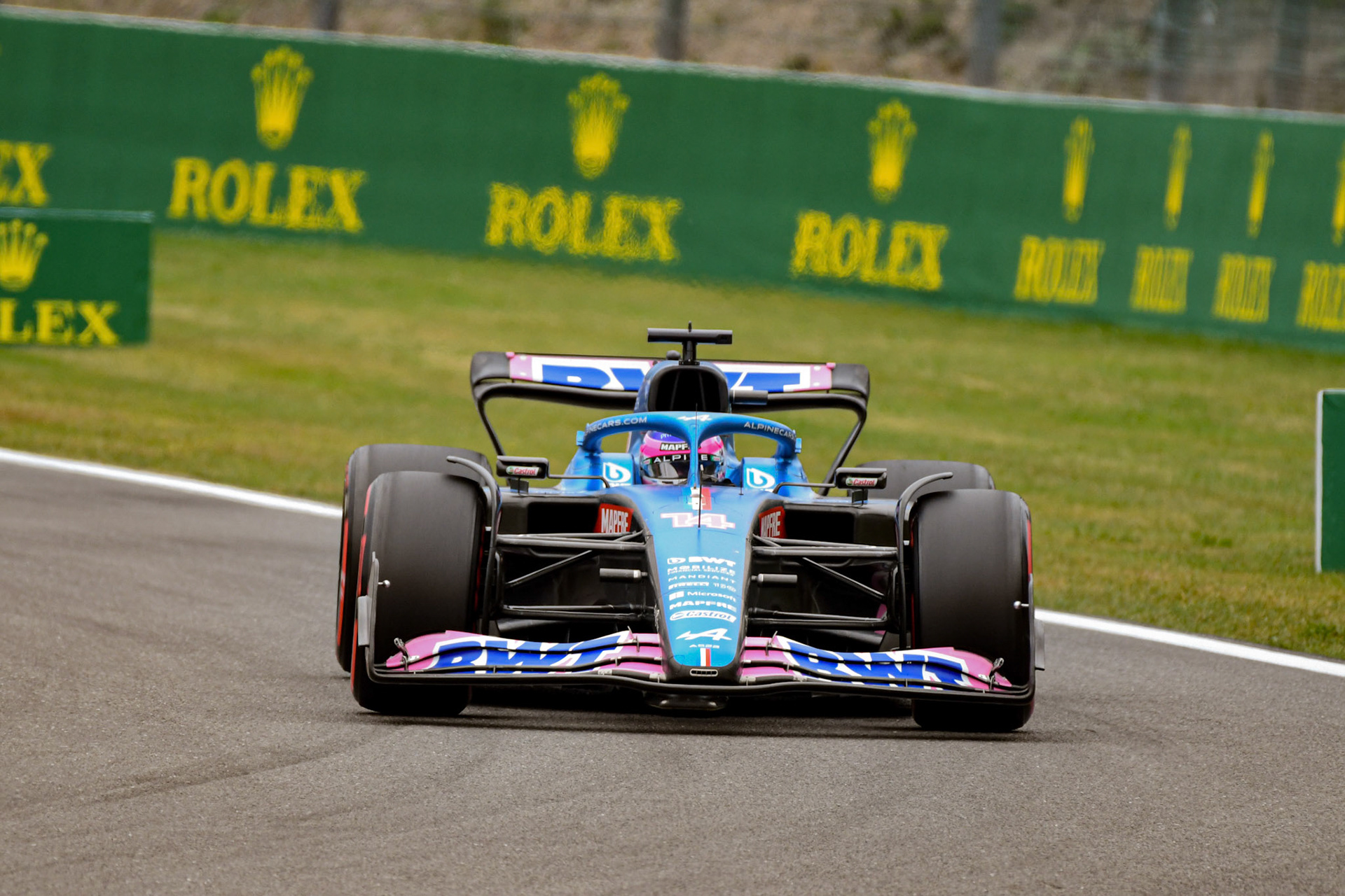 Fernando Alonso (ESP) Alpine F1 Team; Formel 1 GP Belgien. Samstag, 27.08.2022