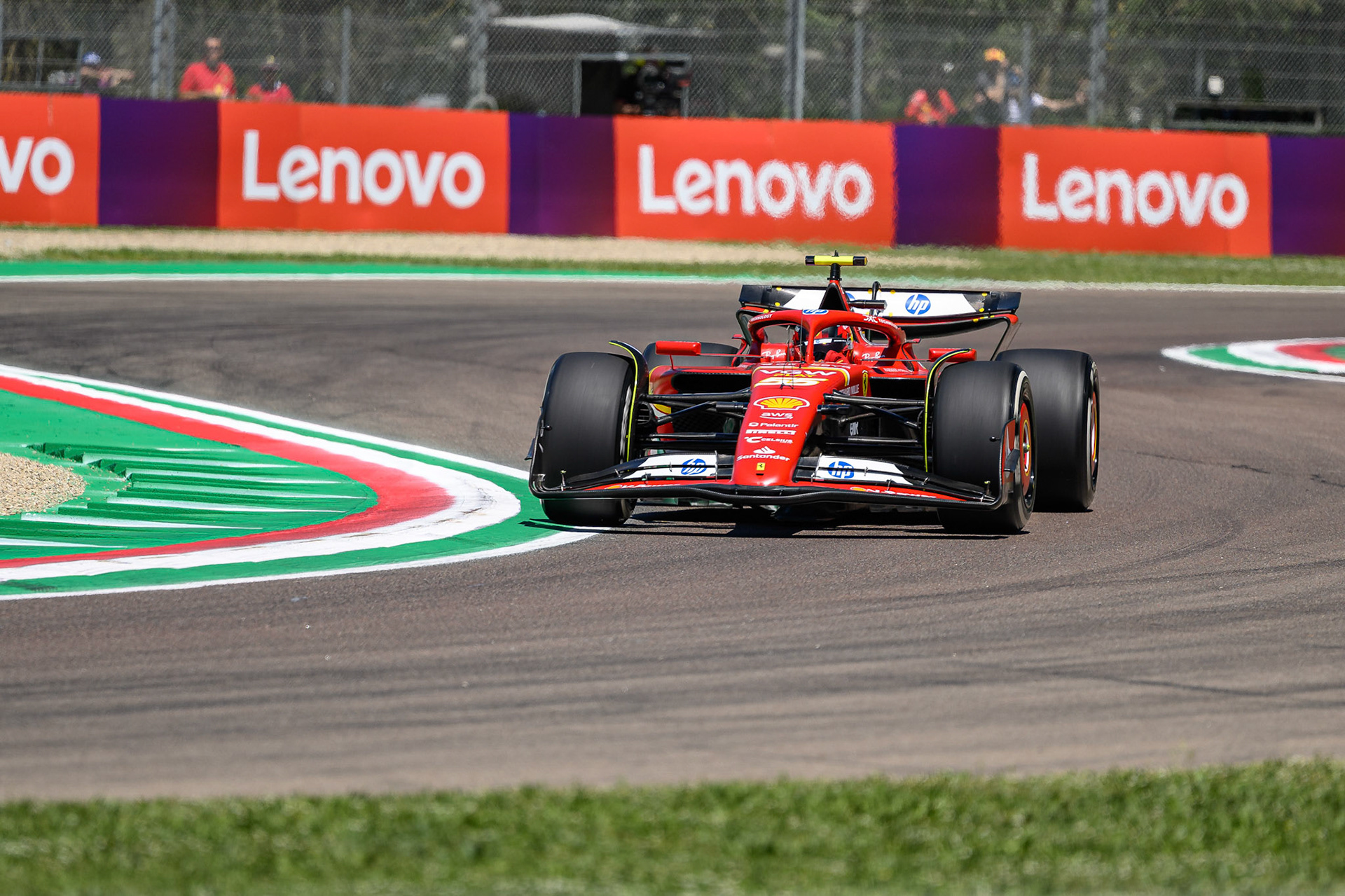 Carlos Sainz #55, Scuderia Ferrari; F1 GP Imola / Italien Freitag, 17.05.2024