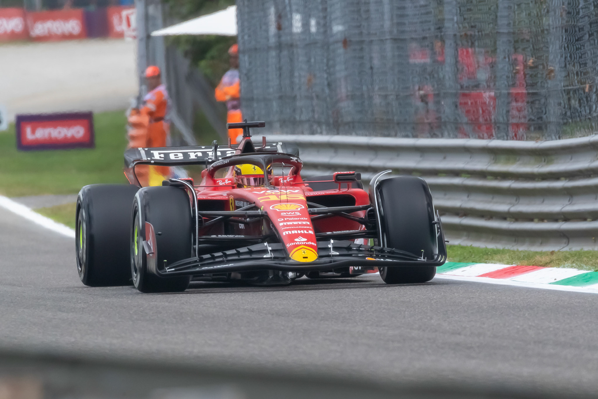 Charles Leclerc (MCO) Scuderia Ferrari;Formel 1 GP Italien / Monza. Freitag, 01.09.2023