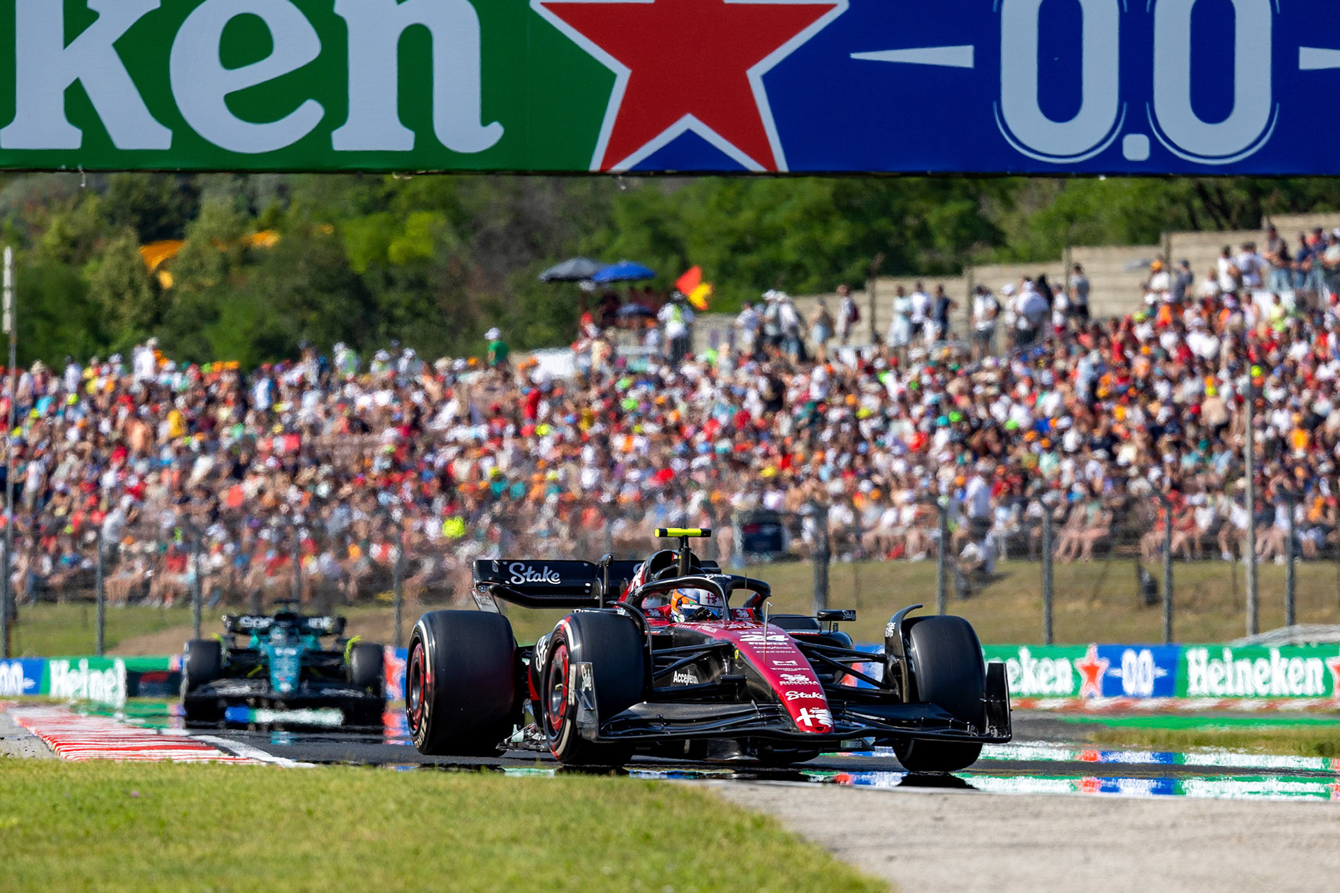 Guanyu Zhou (CHN) Alfa Romeo F1 Team;Formel 1 GP Budapest / Ungarn. Samstag, 22.07.2023