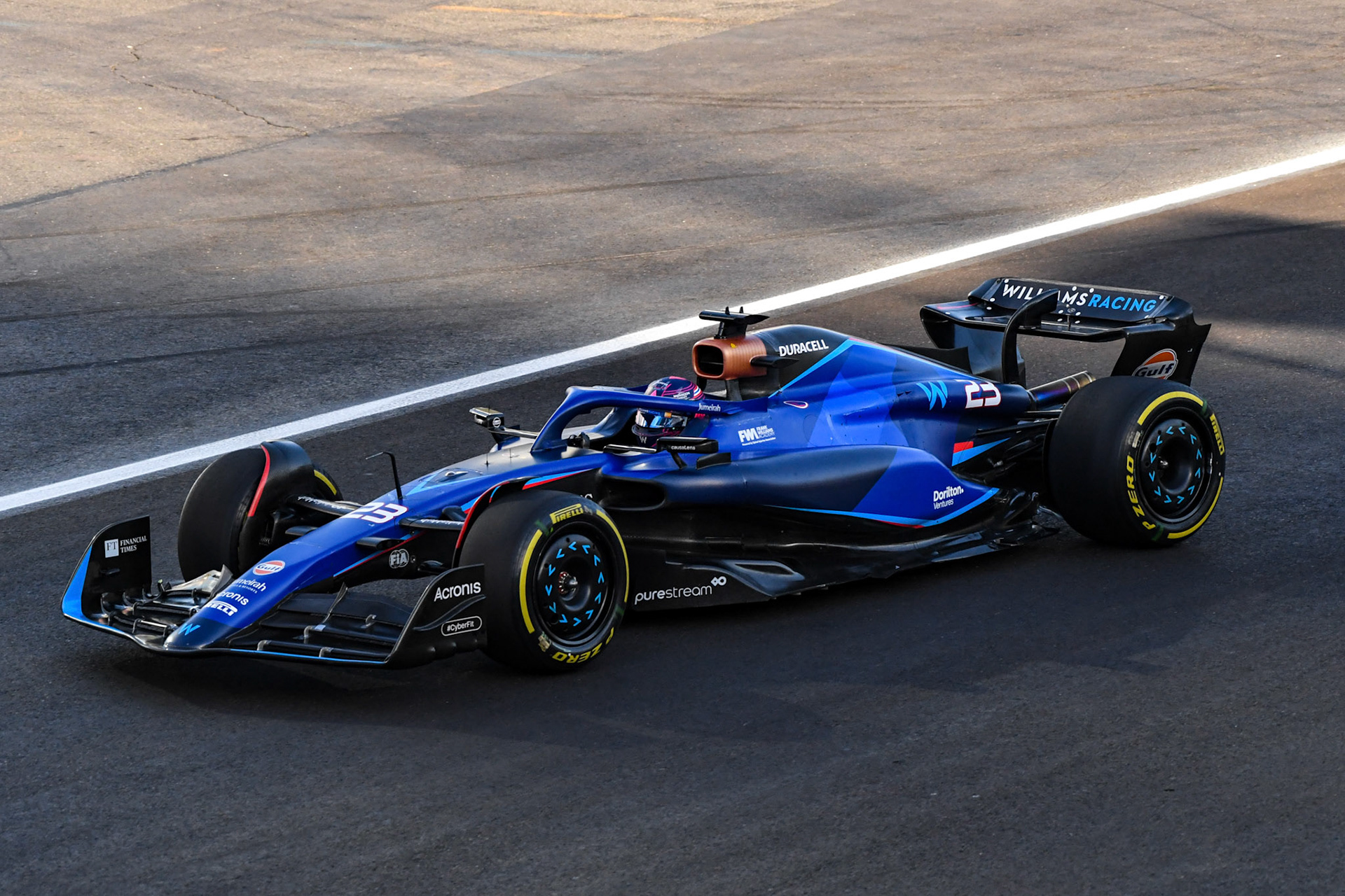 Alexander Albon (THA) Williams Racing; Formel 1 GP Baku Azerbaijan. Samstag 29.04.2023