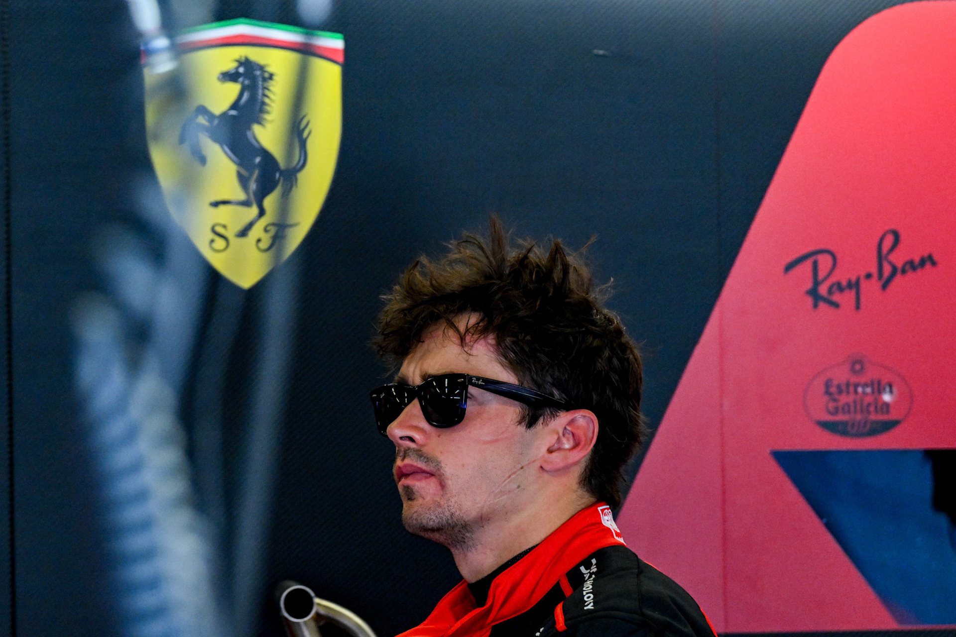 Charles Leclerc (MCO) Scuderia Ferrari;Formel 1 GP USA Austin Texas. Samstag 21.10.2023