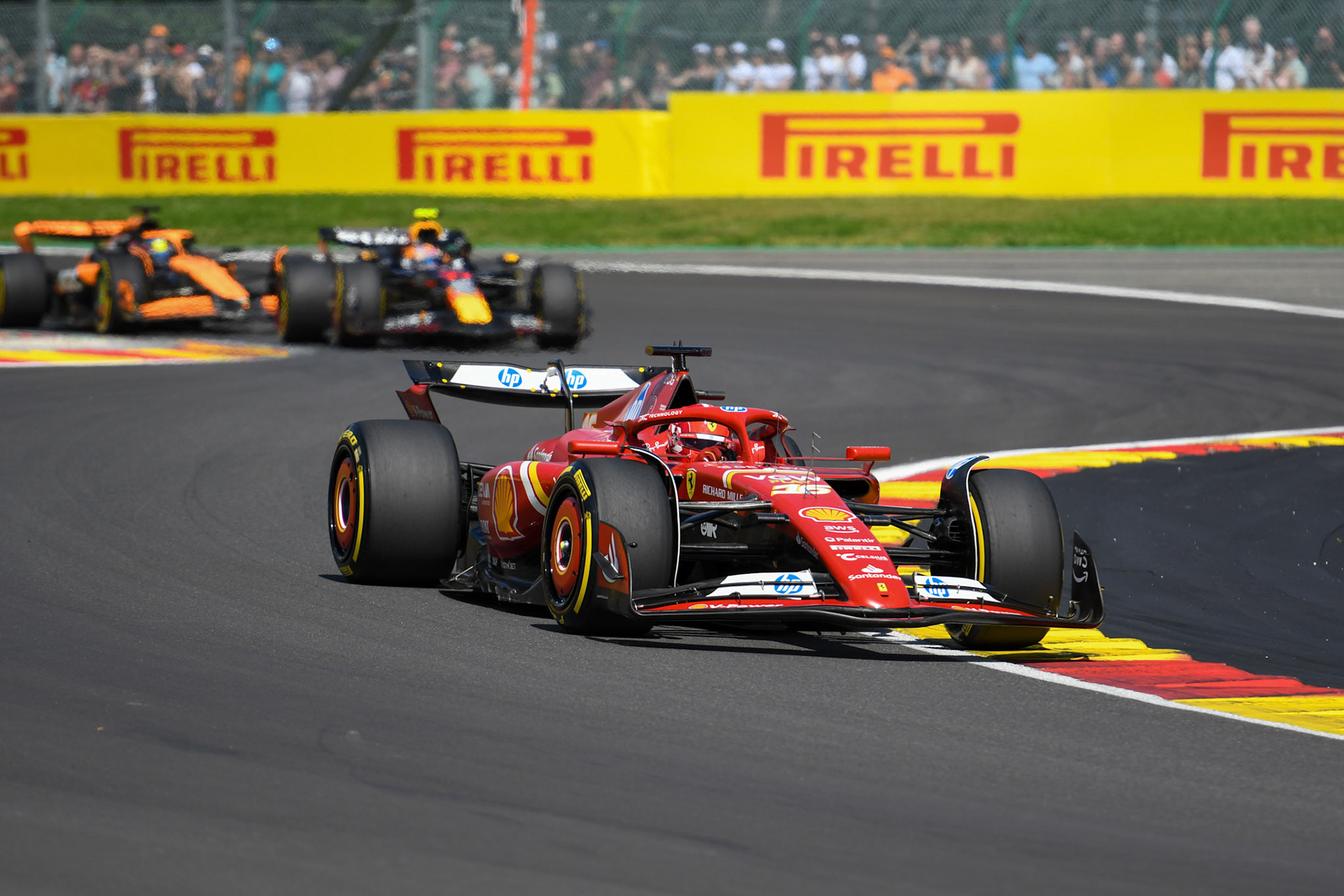 Charles Leclerc #16, Scuderia Ferrari;Formel 1 GP Spa / Belgien. Sonntag, 28.07.2024