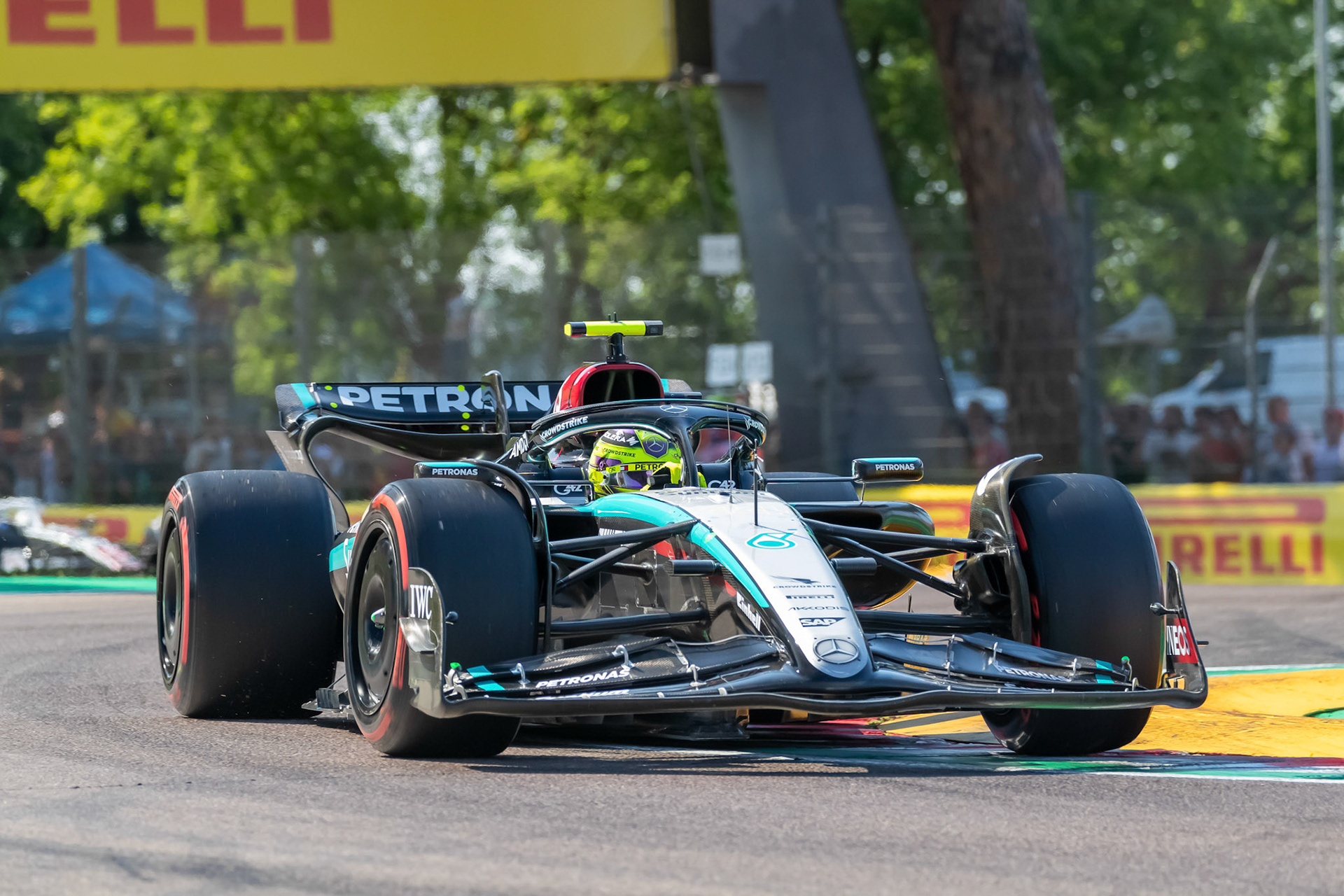 Lewis Hamilton #44, Mercedes-AMG Petronas F1 Team; F1 GP Imola / Italien Samstag, 18.05.2024