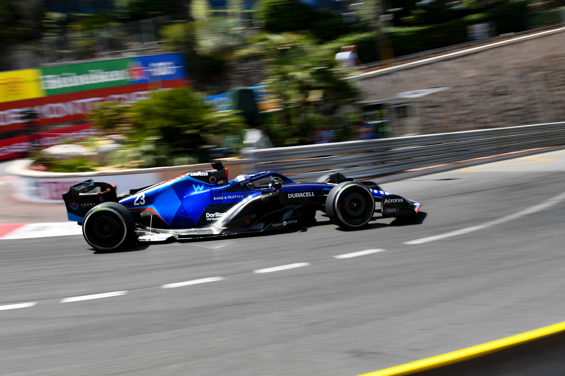 Alexander Albon (THA) Williams Racing; Formel 1 Monaco am 27.05.2022