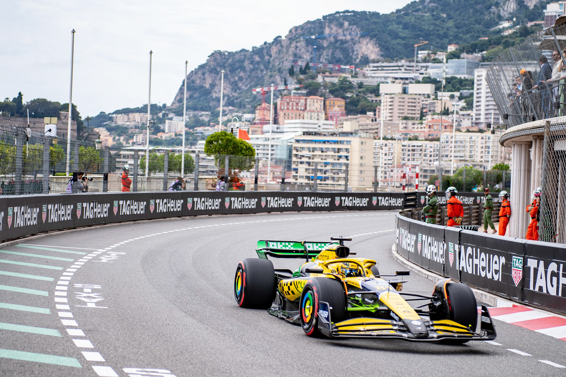 Oscar Piastri #81, McLaren Formula 1 Team; Formel1 GP Monaco Freitag, 24.05.2024