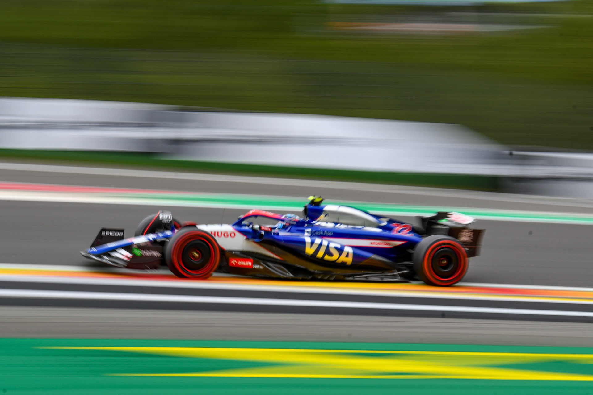Yuki Tsunoda #22, Visa Cash App RB Formula One Team;Formel 1 GP Spa / Belgien. Freitag, 26.07.2024
