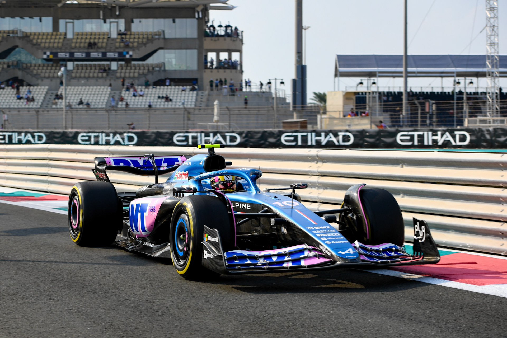 Pierre Gasly (FRA) Alpine F1 Team; Formel 1 GP Abu Dhabi. Freitag 24.11.2023
