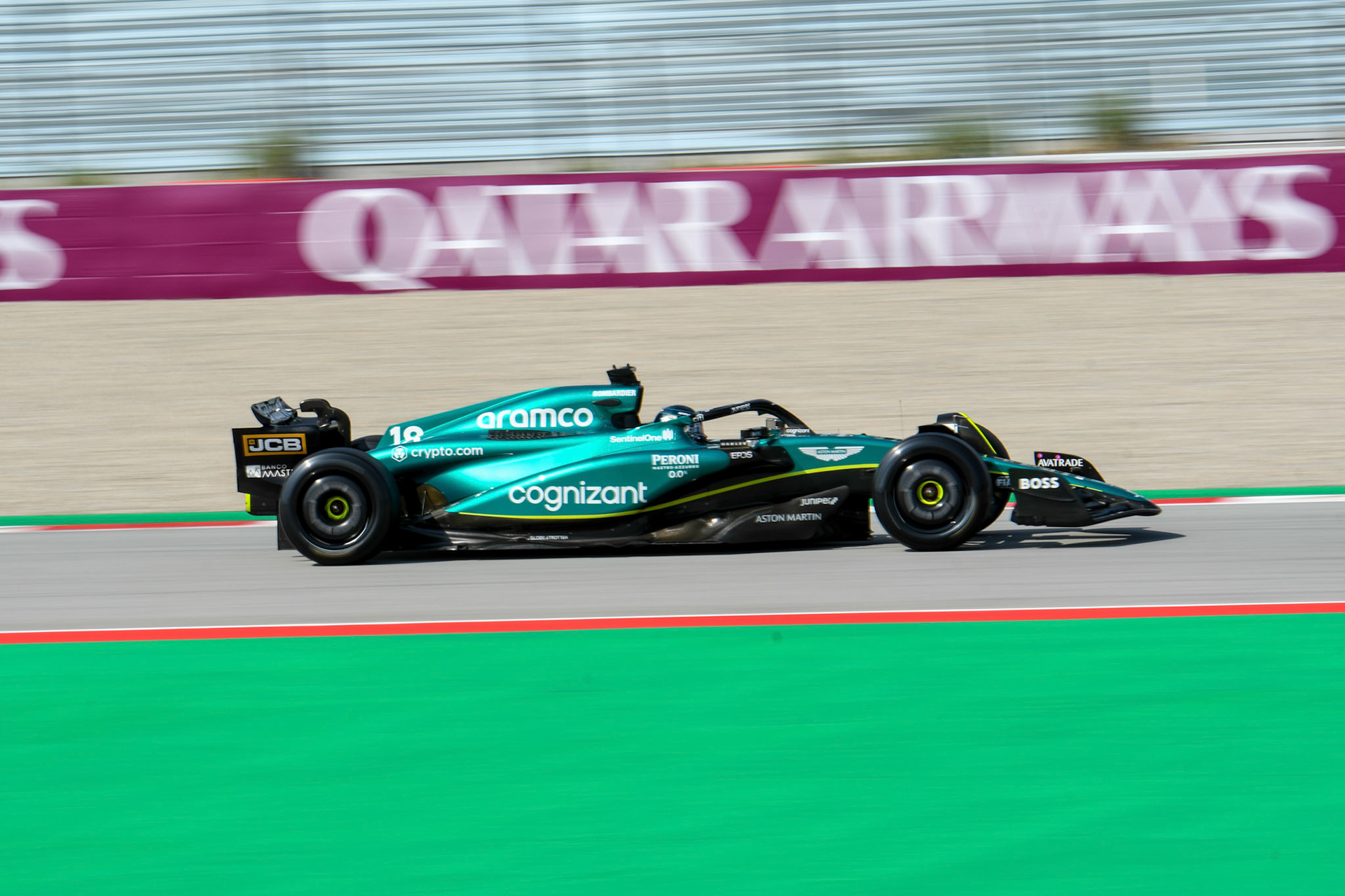 Lance Stroll (CAN) Aston Martin Formula One Team; Formel 1 GP Barcelona. Freitag 02.06.2023