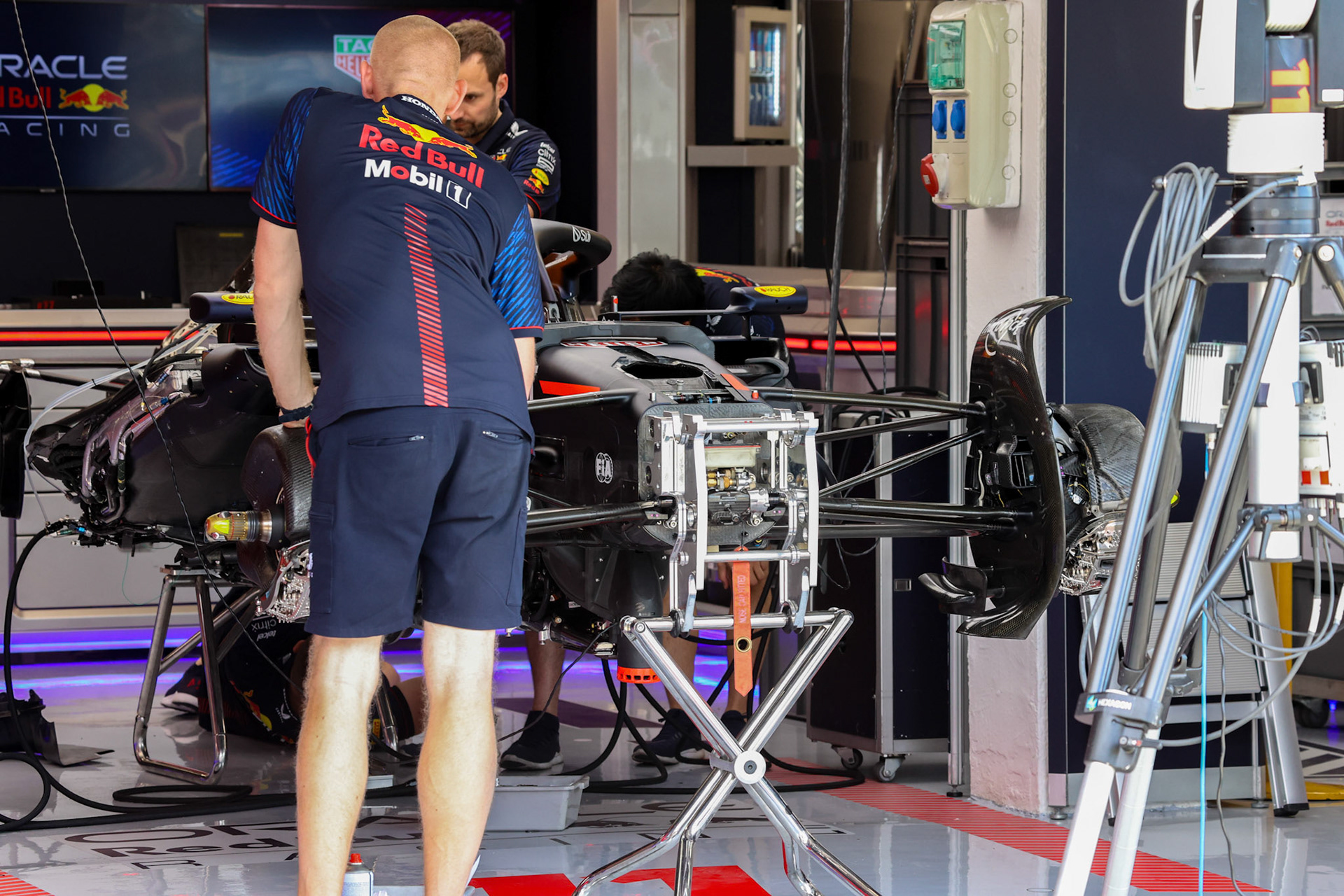 Red Bull Racing; Formel 1 GP Budapest / Ungarn. Donnerstag, 20.07.2023