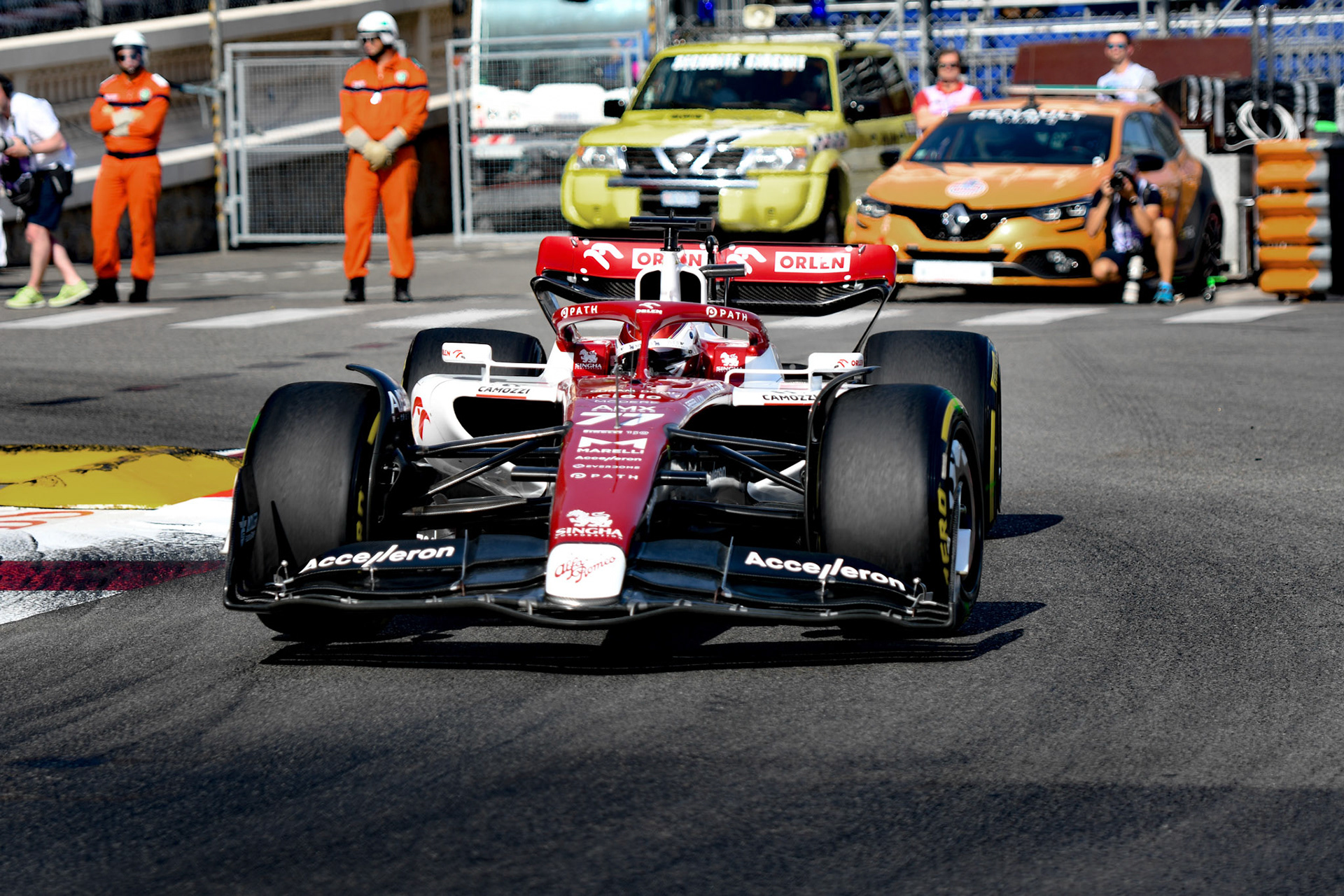 Valtteri Bottas (FIN) Alfa Romeo Racing; Formel 1 Monaco am 27.05.2022