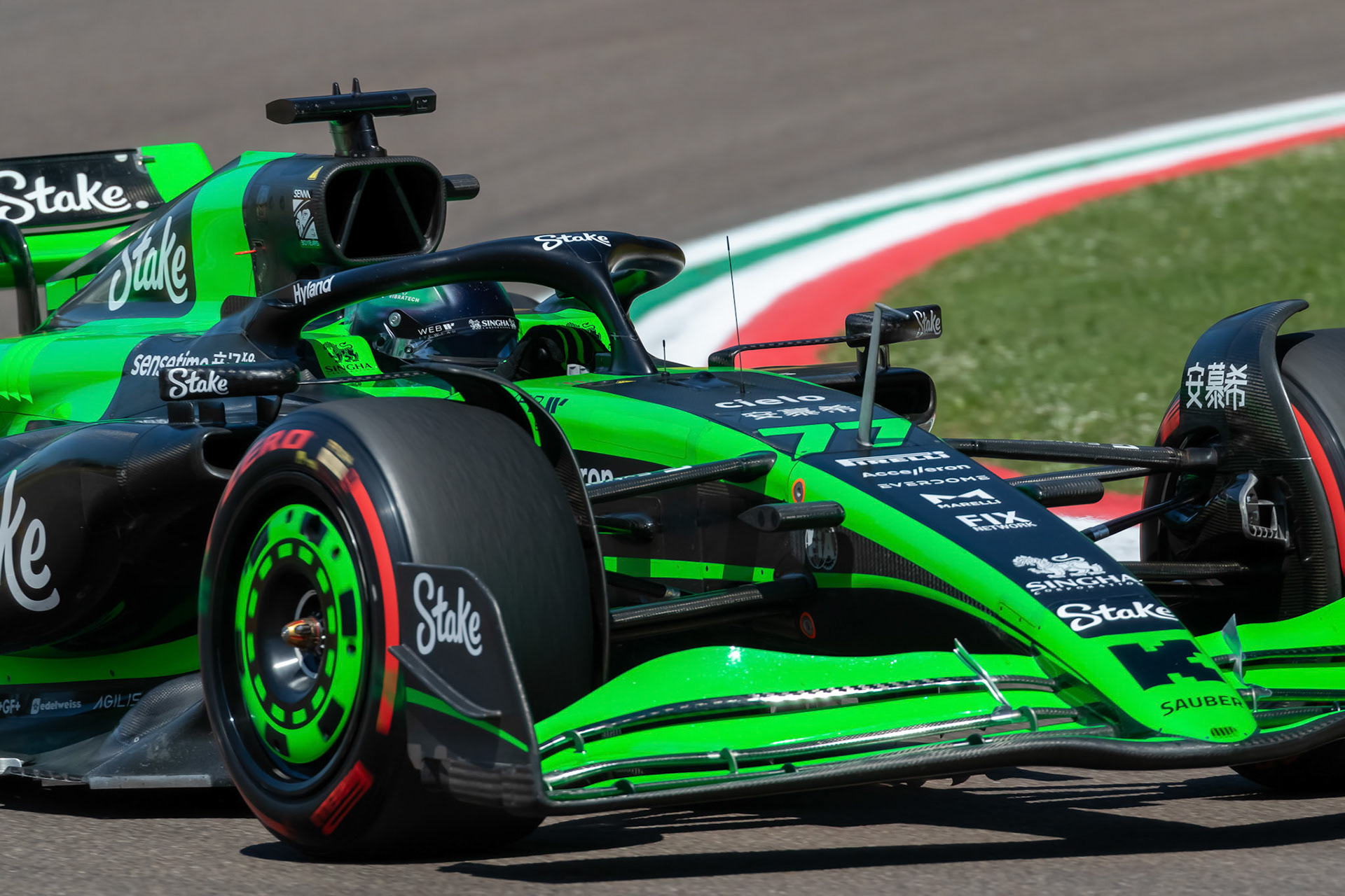 Valtteri Bottas #77, Stake F1 Team Kick Sauber; F1 GP Imola / Italien Samstag, 18.05.2024