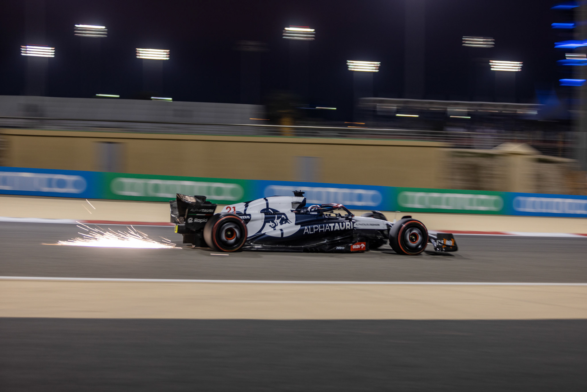 Nyck de Vries (NED) Scuderia Alpha Tauri; Formel 1 GP Bahrain. Samstag 04.03.2023