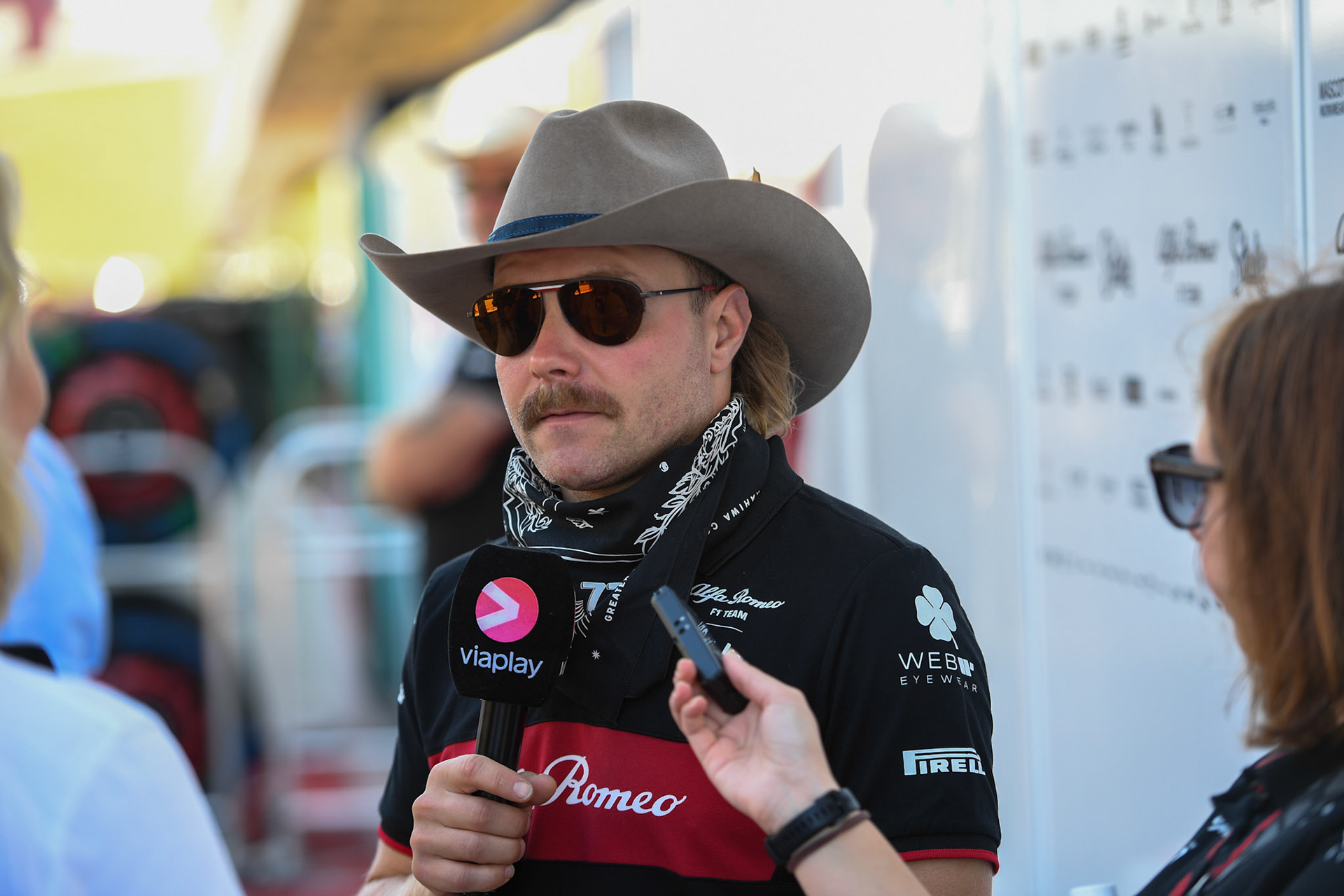 Valtteri Bottas (FIN) Alfa Romeo F1 Team;Formel 1 GP USA Austin Texas. Donnerstag 19.10.2023