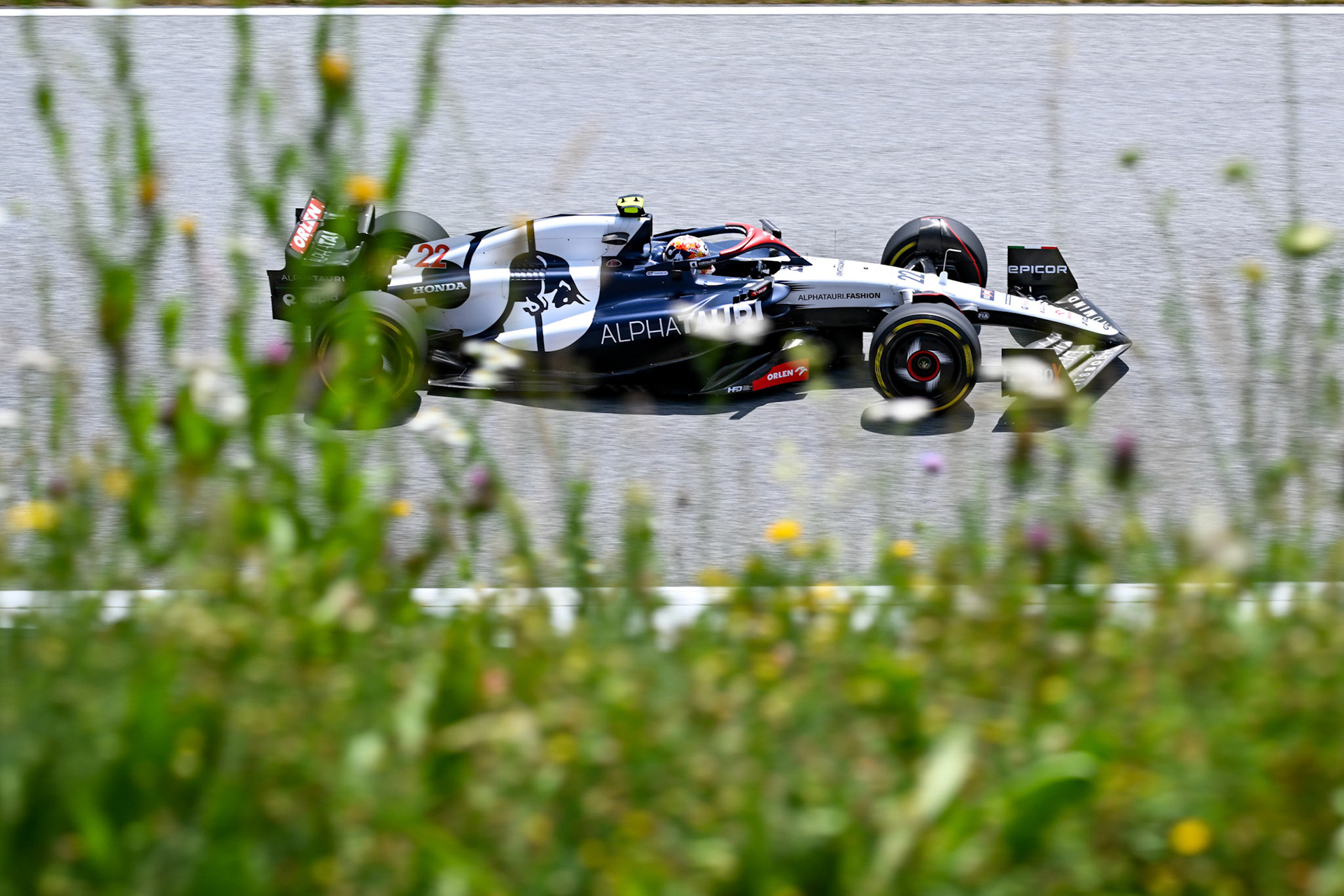 Yuki Tsunoda (JPN) Scuderia Alpha Tauri;Formel 1 GP Austria / Österreich. Freitag, 30.06.2023