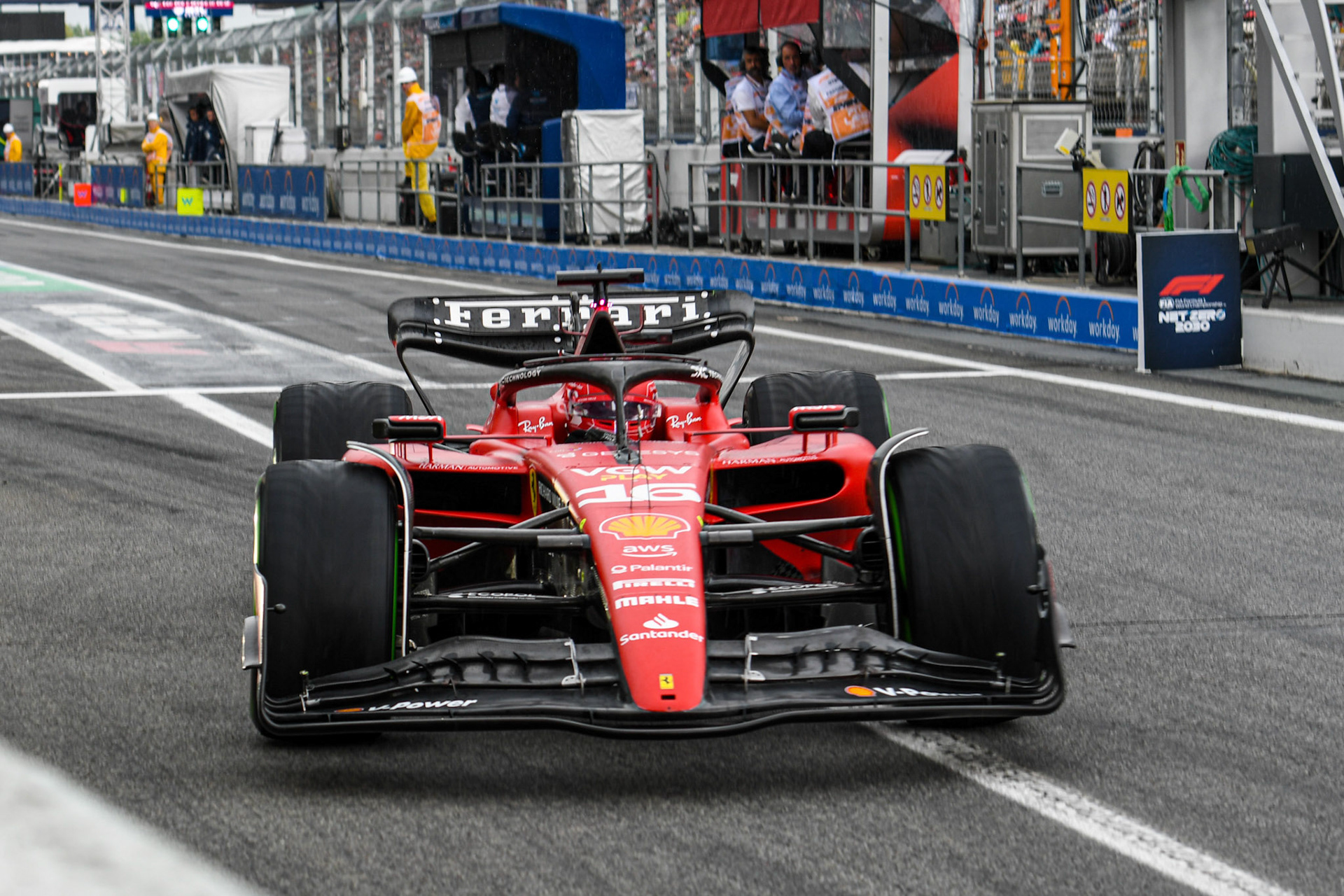 Charles Leclerc (MCO) Scuderia Ferrari;Formel 1 GP Barcelona. Samstag 03.06.2023