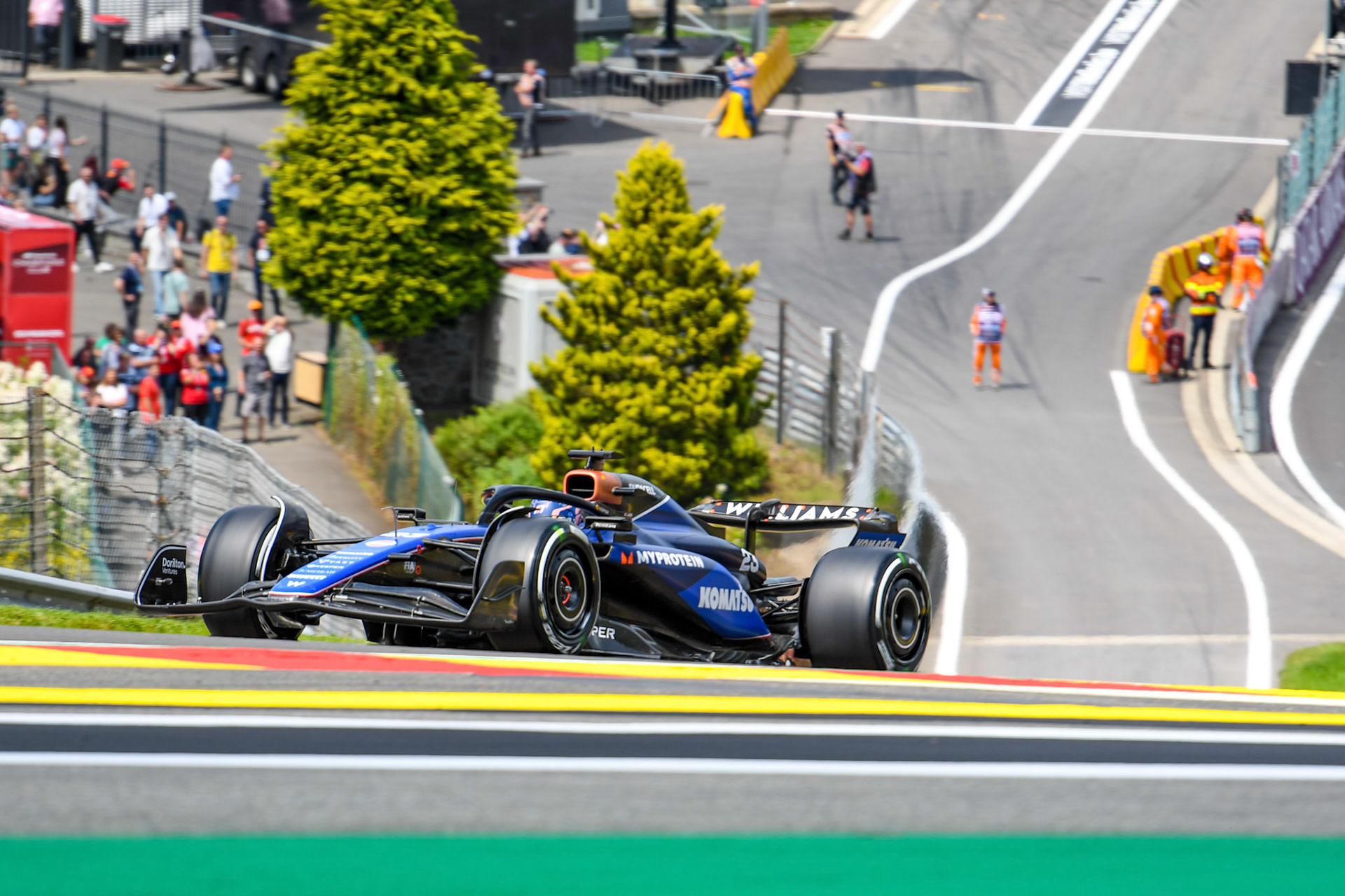Alexander Albon #23, Williams Racing;Formel 1 GP Spa / Belgien. Freitag, 26.07.2024