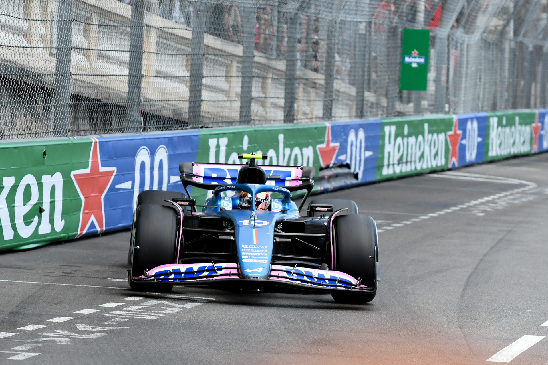 Pierre Gasly (FRA) Alpine F1 Team; Formel 1 GP Monaco. Sonntag 28.05.2023