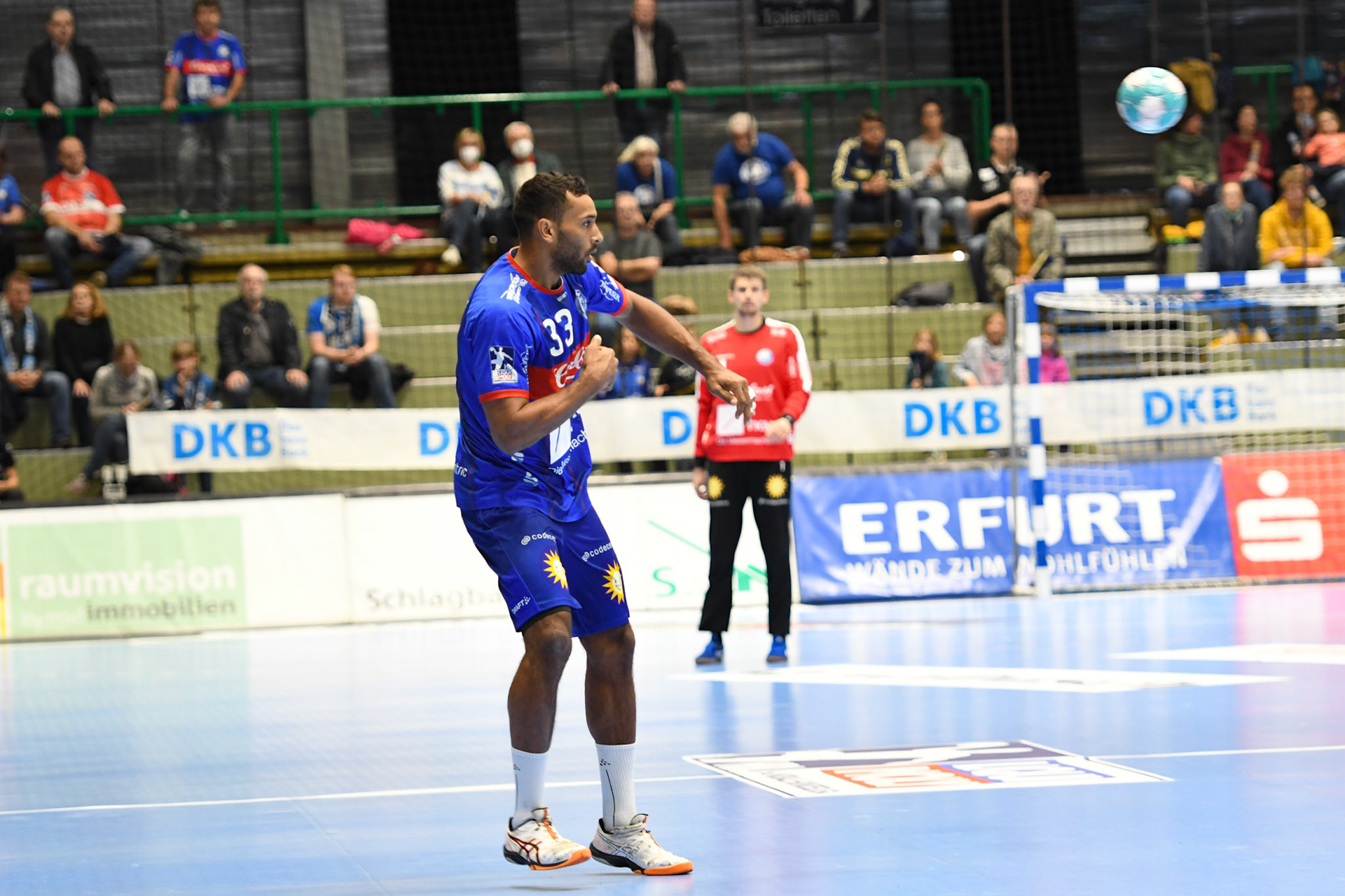 Djibril M´Bengue #33; Handball Bundesliga; BHC 06 - HSG Wetzlar 06.11.2022