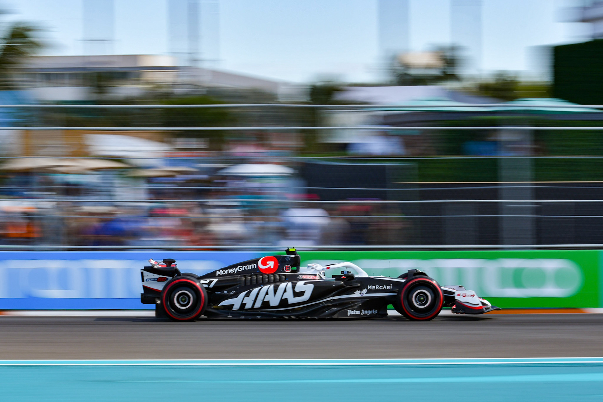 Nico Hülkenberg #27, MoneyGram Haas F1 Team; Formel 1 GP Miami / USA. 05.05.2024