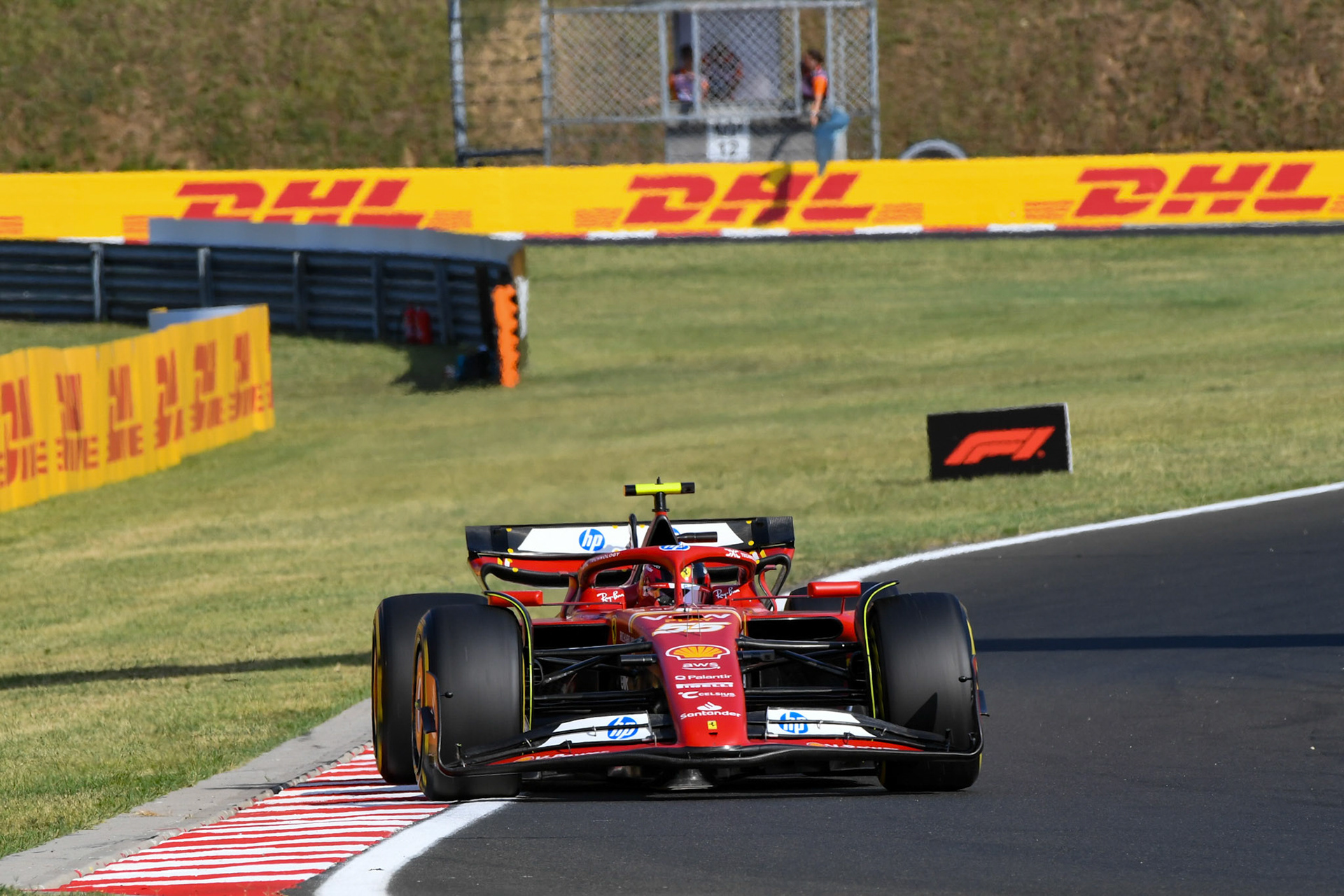 Carlos Sainz #55, Scuderia Ferrari;Formel 1 Budapest / Ungarn, 20.07.2024