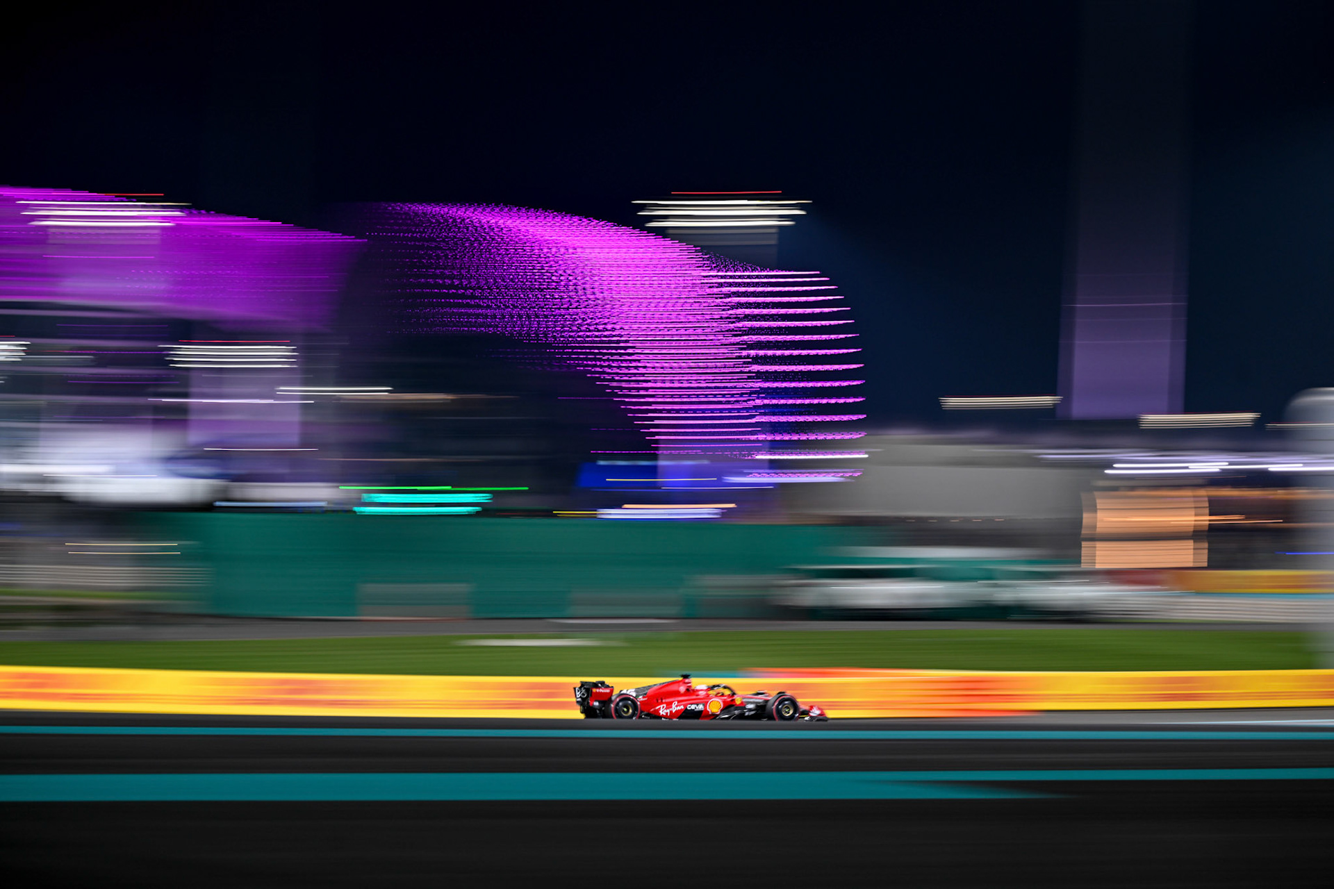 Charles Leclerc (MCO) Scuderia Ferrari;Formel 1 GP Abu Dhabi. Samstag 25.11.2023