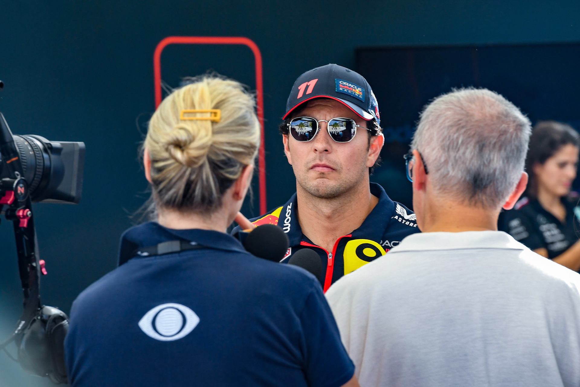 Sergio Perez (MEX) Red Bull Racing; Formel 1 GP Abu Dhabi. Donnerstag 23.11.2023