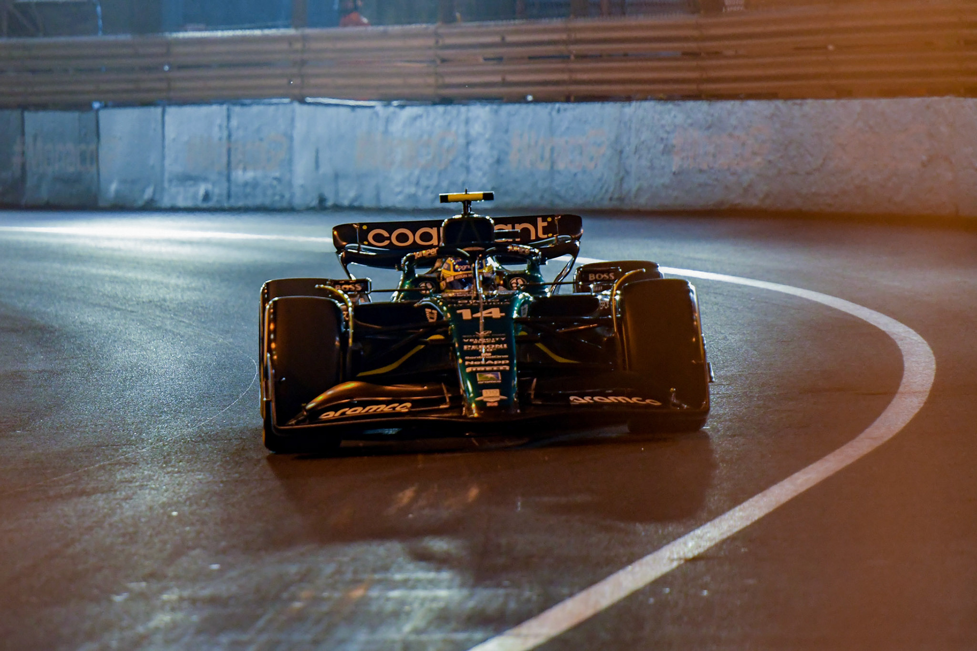 Fernando Alonso (ESP) Aston Martin Formula One Team; Formel 1 GP Monaco. Freitag 26.05.2023