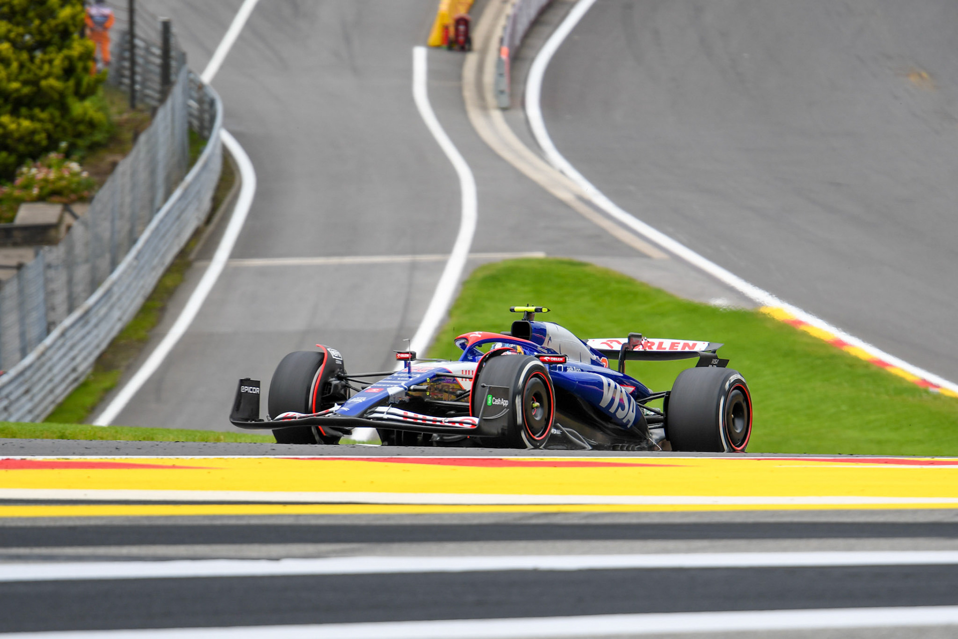 Yuki Tsunoda #22, Visa Cash App RB Formula One Team;Formel 1 GP Spa / Belgien. Freitag, 26.07.2024