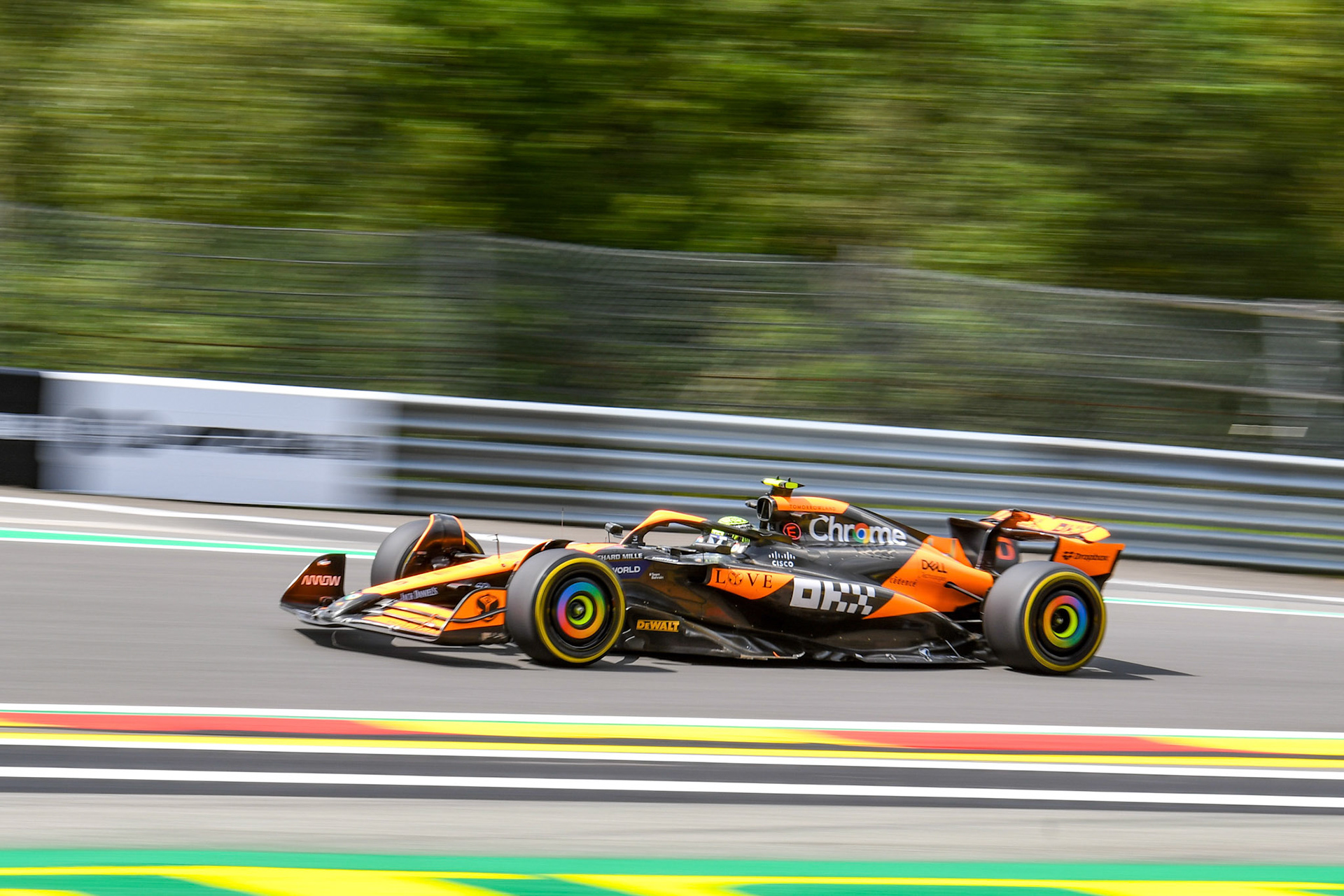 Lando Norris #4, McLaren Formula 1 Team;Formel 1 GP Spa / Belgien. Freitag, 26.07.2024