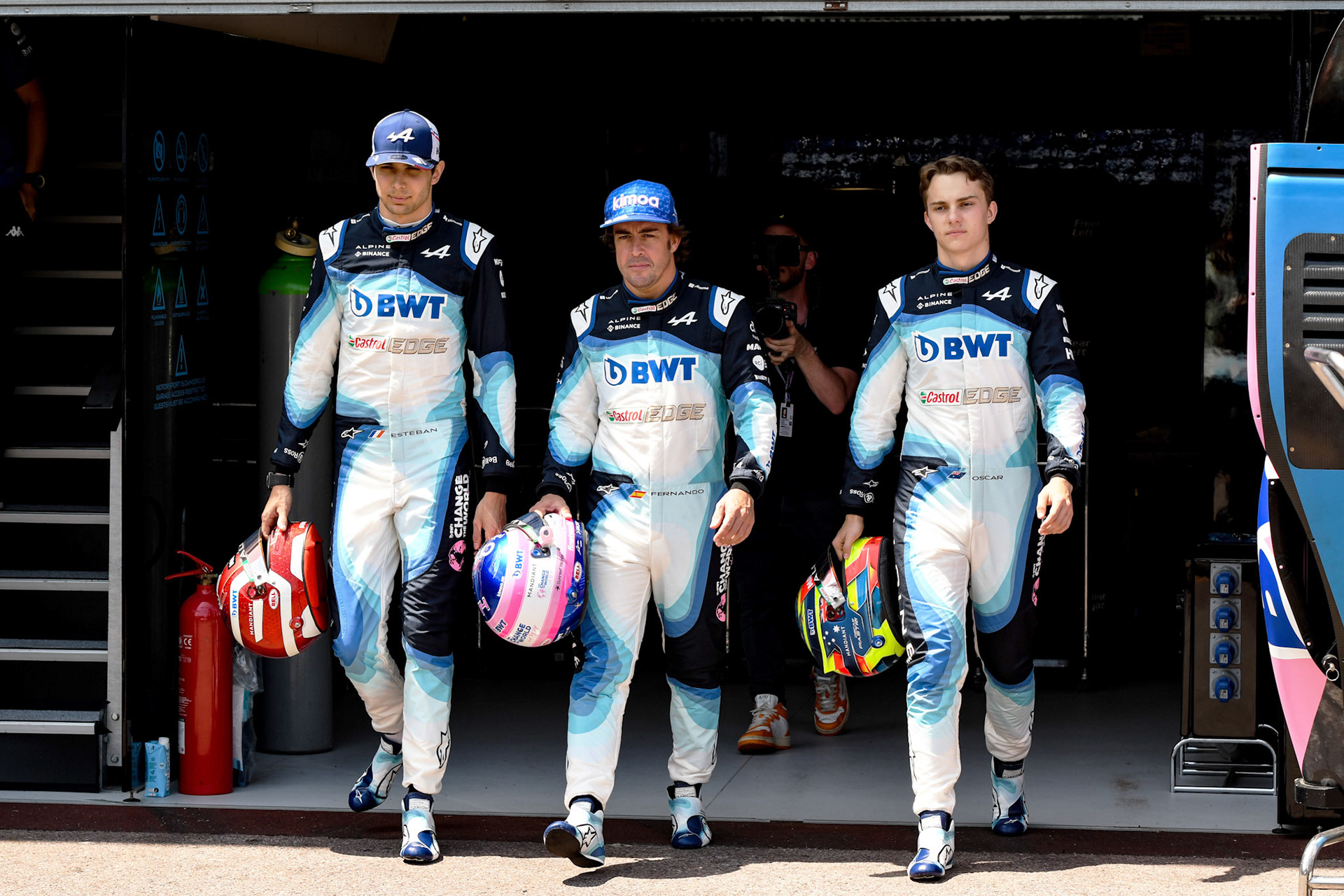 Alpine F1 Team; Formel 1 Monaco am 26.05.2022