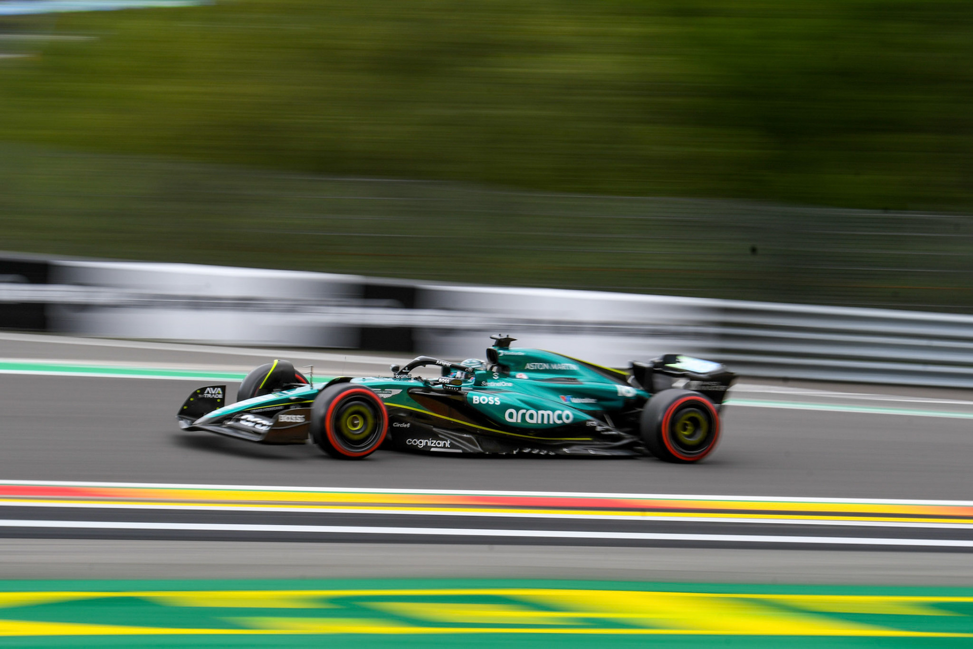 Lance Stroll #18, Aston Martin Aramco F1 Team;Formel 1 GP Spa / Belgien. Freitag, 26.07.2024
