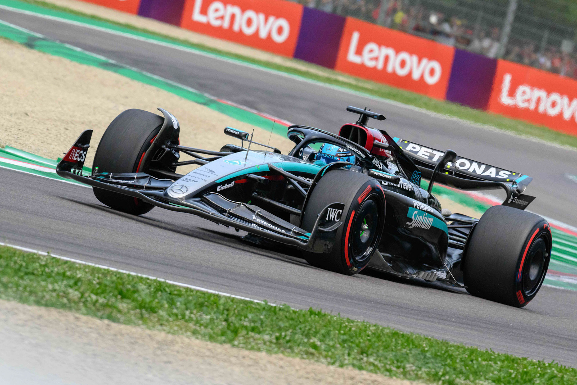 George Russell #63, Mercedes-AMG Petronas F1 Team; F1 GP Imola / Italien Sonntag, 19.05.2024