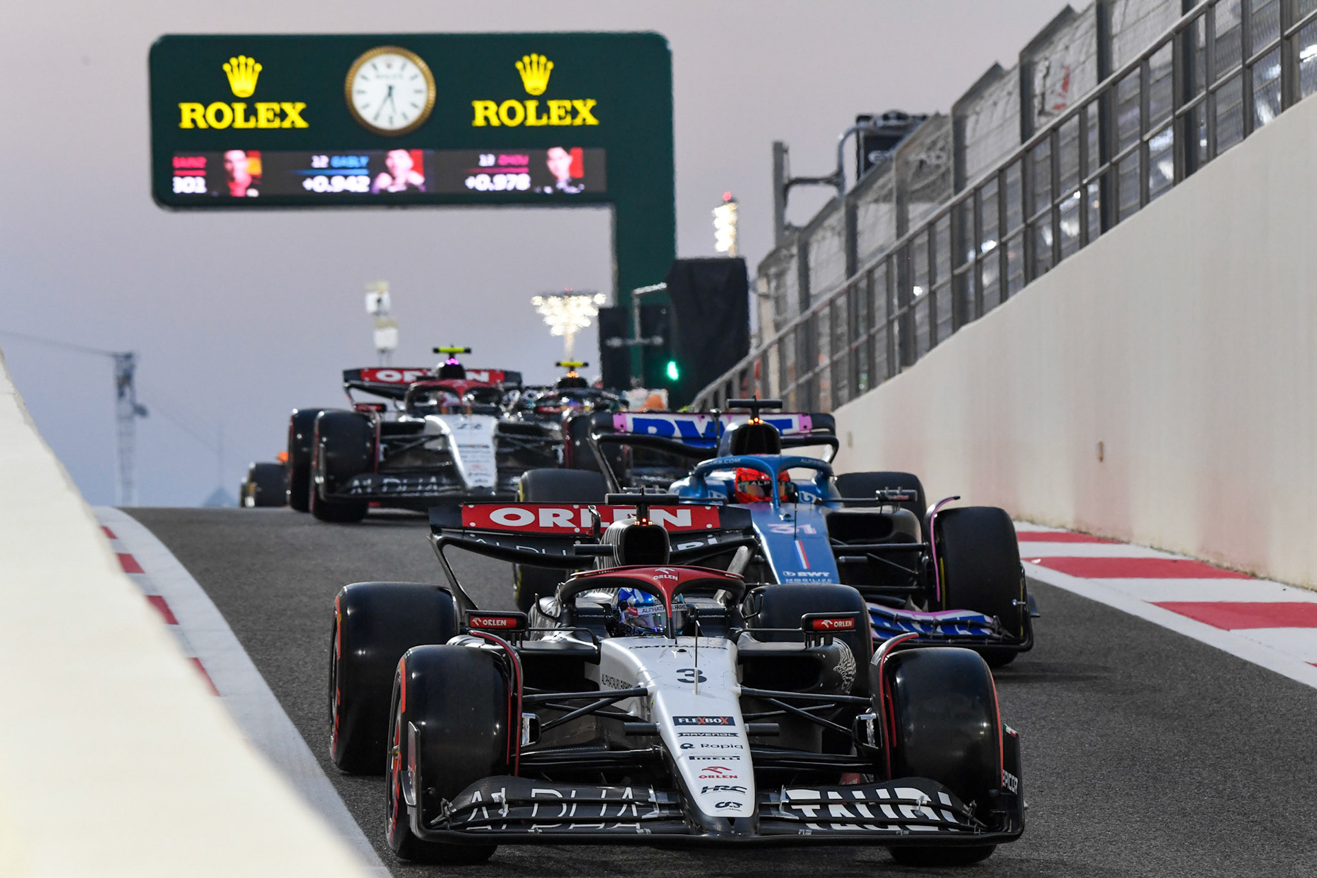 Daniel Ricciardo; Formel 1 GP Abu Dhabi. Freitag 24.11.2023