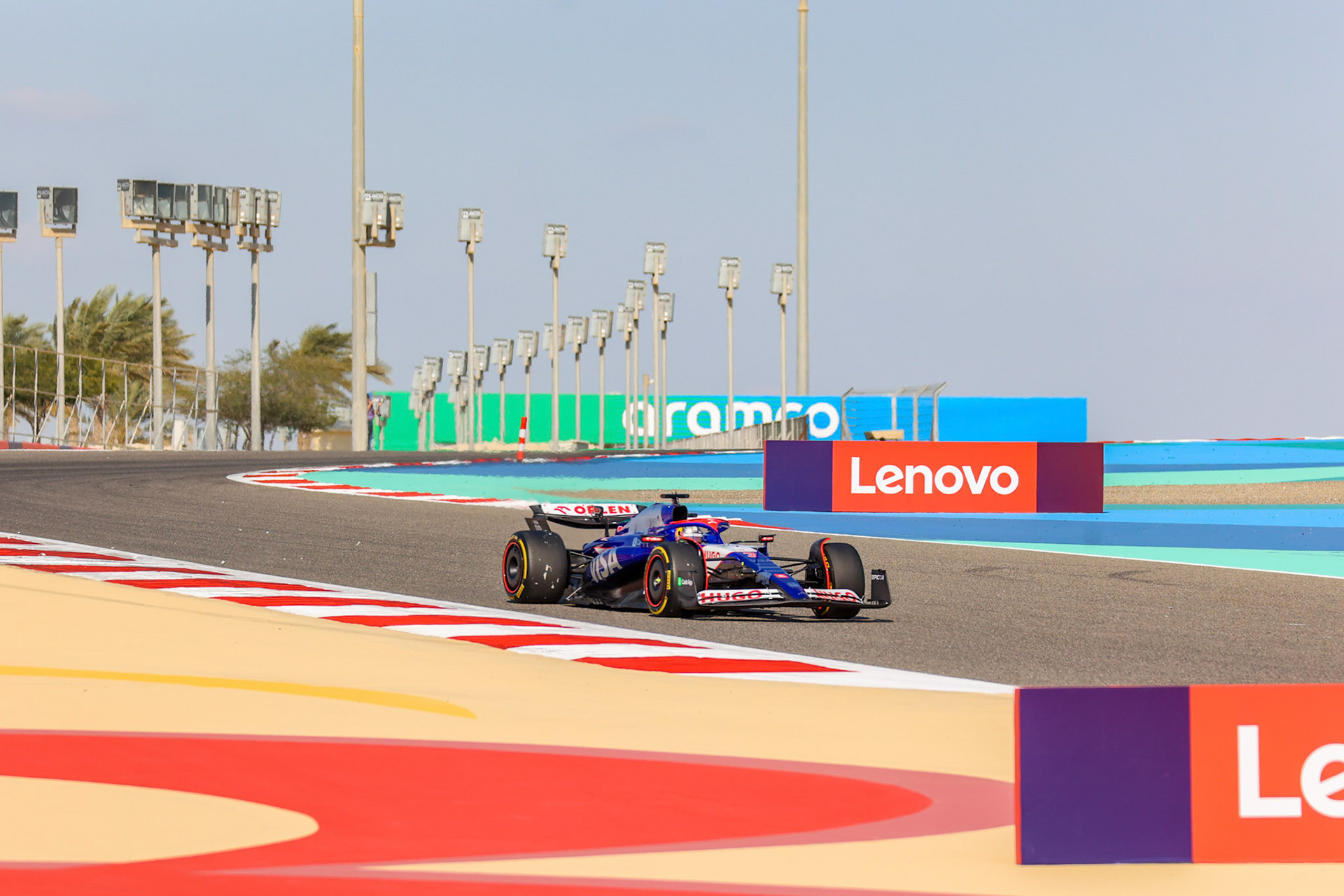 Daniel Ricciardo, #3, Visa Cash App RB Formula One Team; Formel 1 GP Bahrain. Donnerstag 29.02.2024