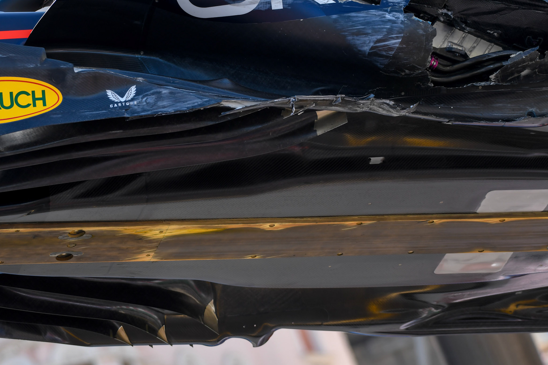 Sergio Perez (MEX) Red Bull Racing Unterboden; Formel 1 GP Monaco. Samstag 27.05.2023