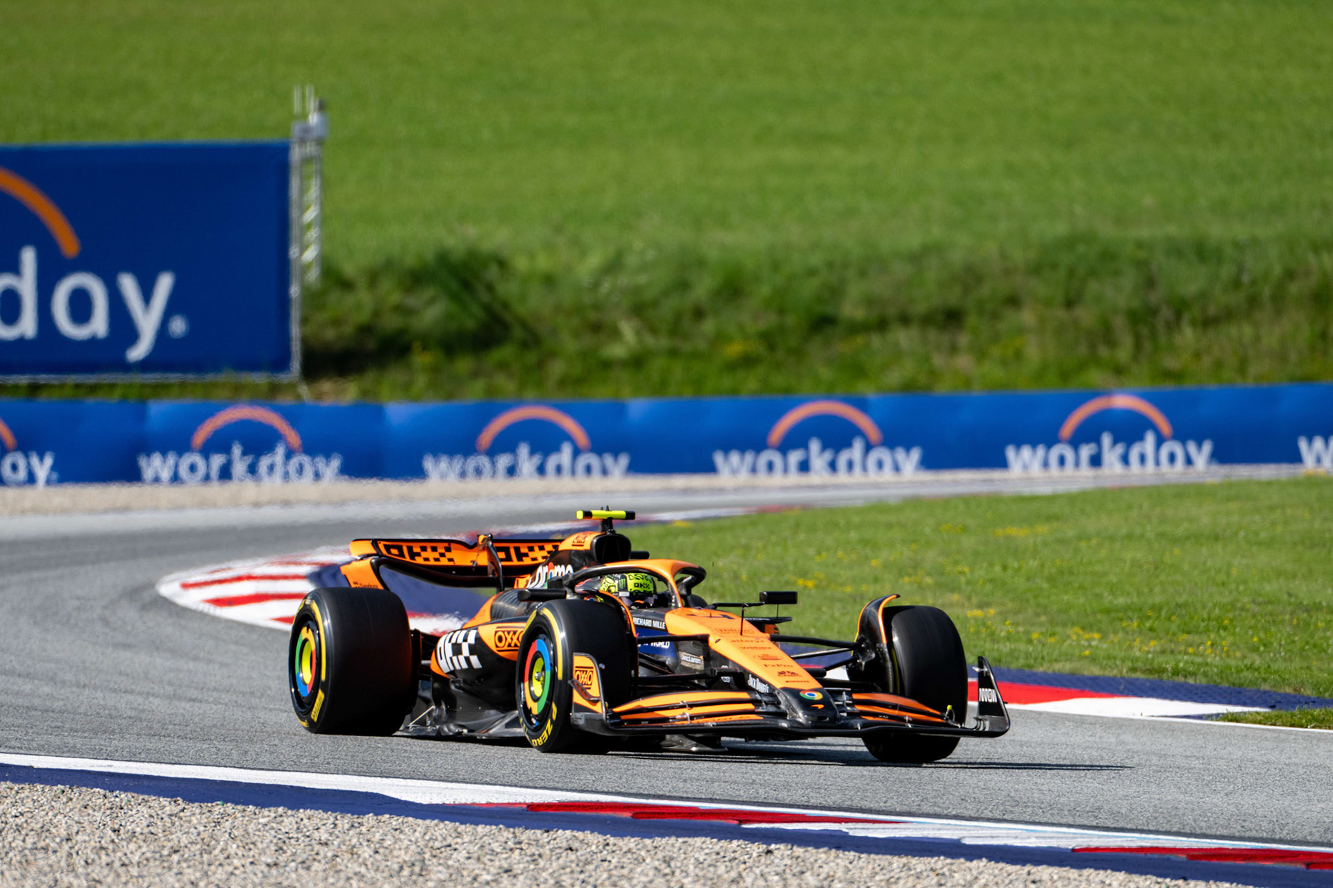 Lando Norris #4, McLaren Formula 1 Team;Formel 1 GP Austria / Österreich. Freitag, 28.06.2024