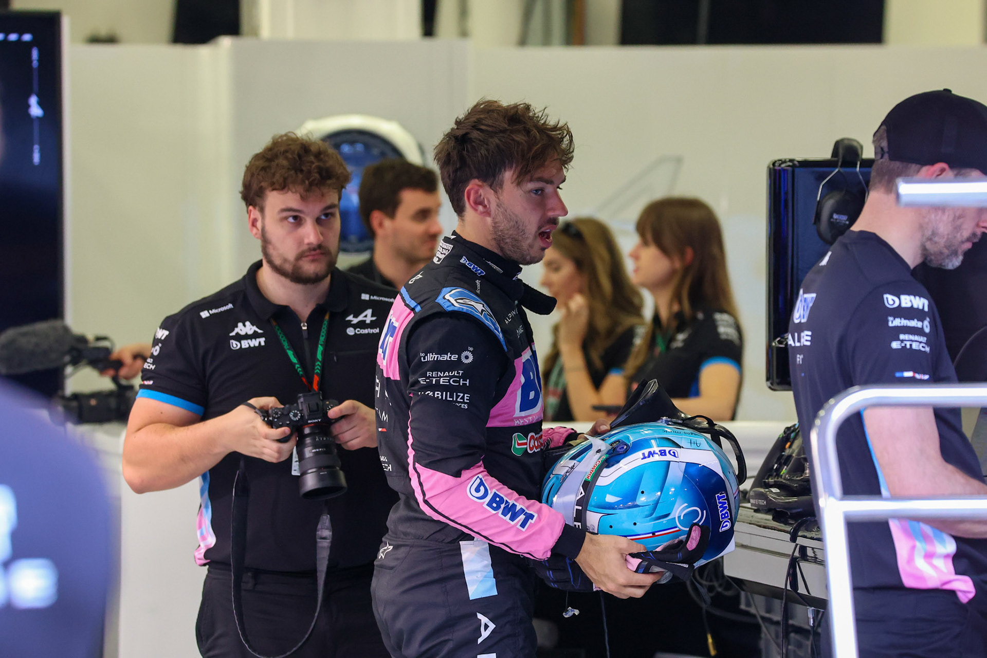 Pierre Gasly #10, BWT Alpine F1 Team; Formel 1 GP Bahrain. Mittwoch 28.02.2024