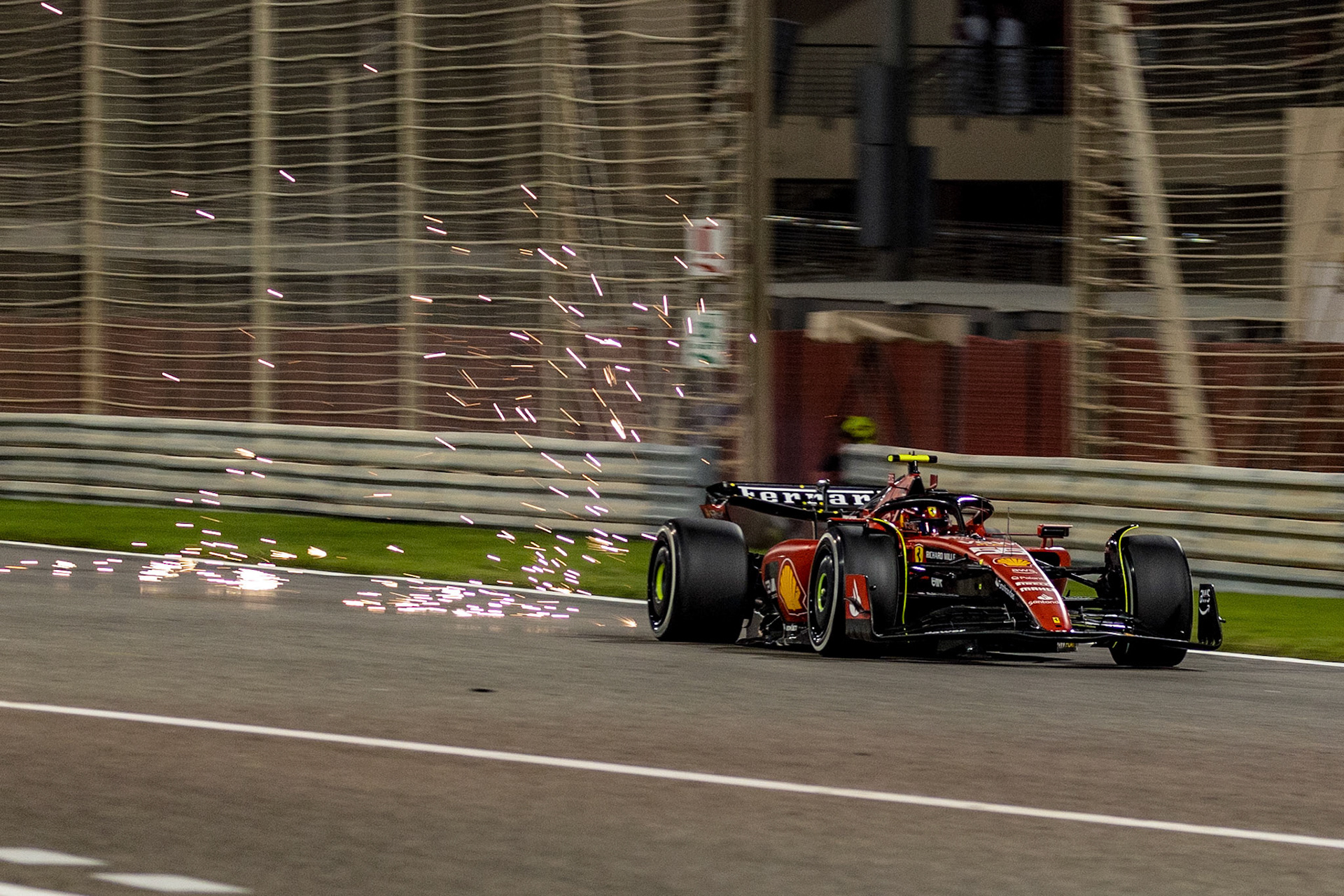 Carlos Sainz (ESP) Scuderia Ferrari; Formel 1 GP Bahrain. Sonntag 05.03.2023