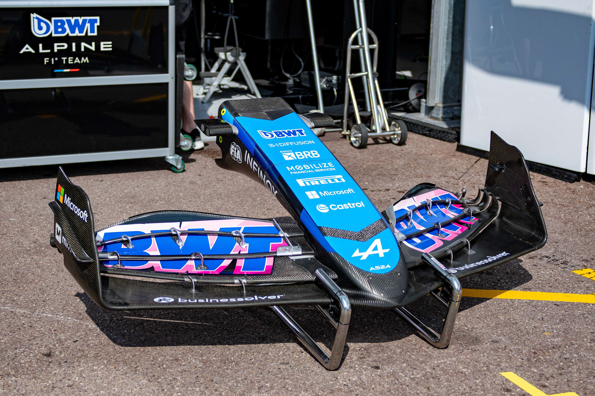 BWT Alpine F1 Team; Formel1 GP Monaco Donnerstag, 23.05.2024