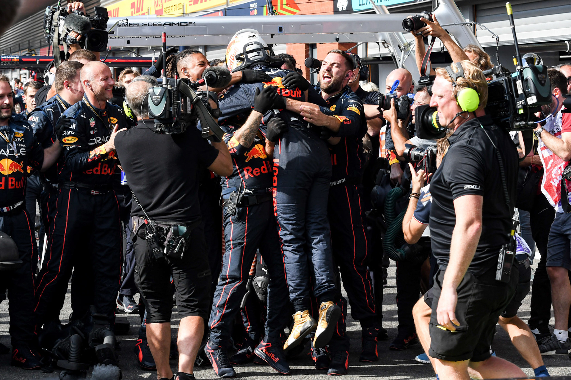 Max Verstappen (NED) Red Bull Racing; Formel 1 GP Belgien, Sonntag, 28.08.2022