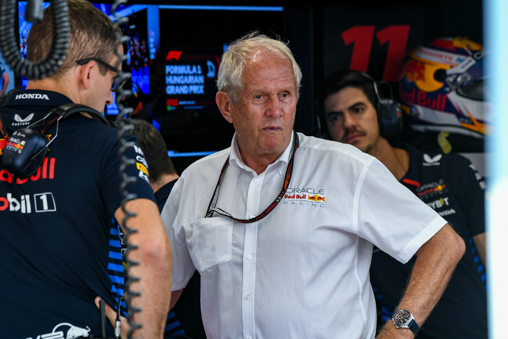 Dr. Helmut Marko, Oracle Red Bull Racing;Formel 1 Budapest / Ungarn, 20.07.2024