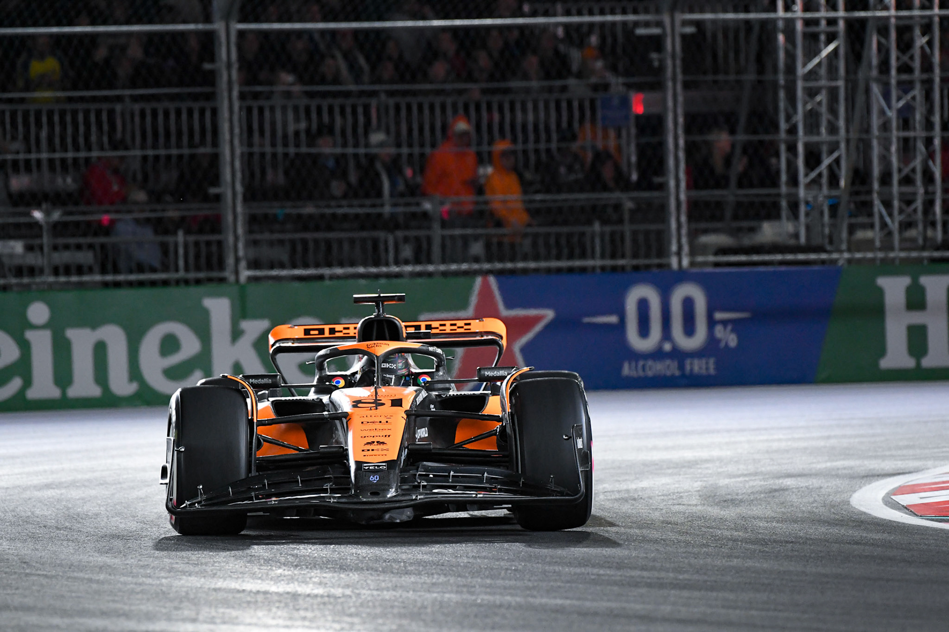 Oscar Piastri (AUS) McLaren F1; Formel 1 GP USA Las Vegas. Sonntag 19.11.2023