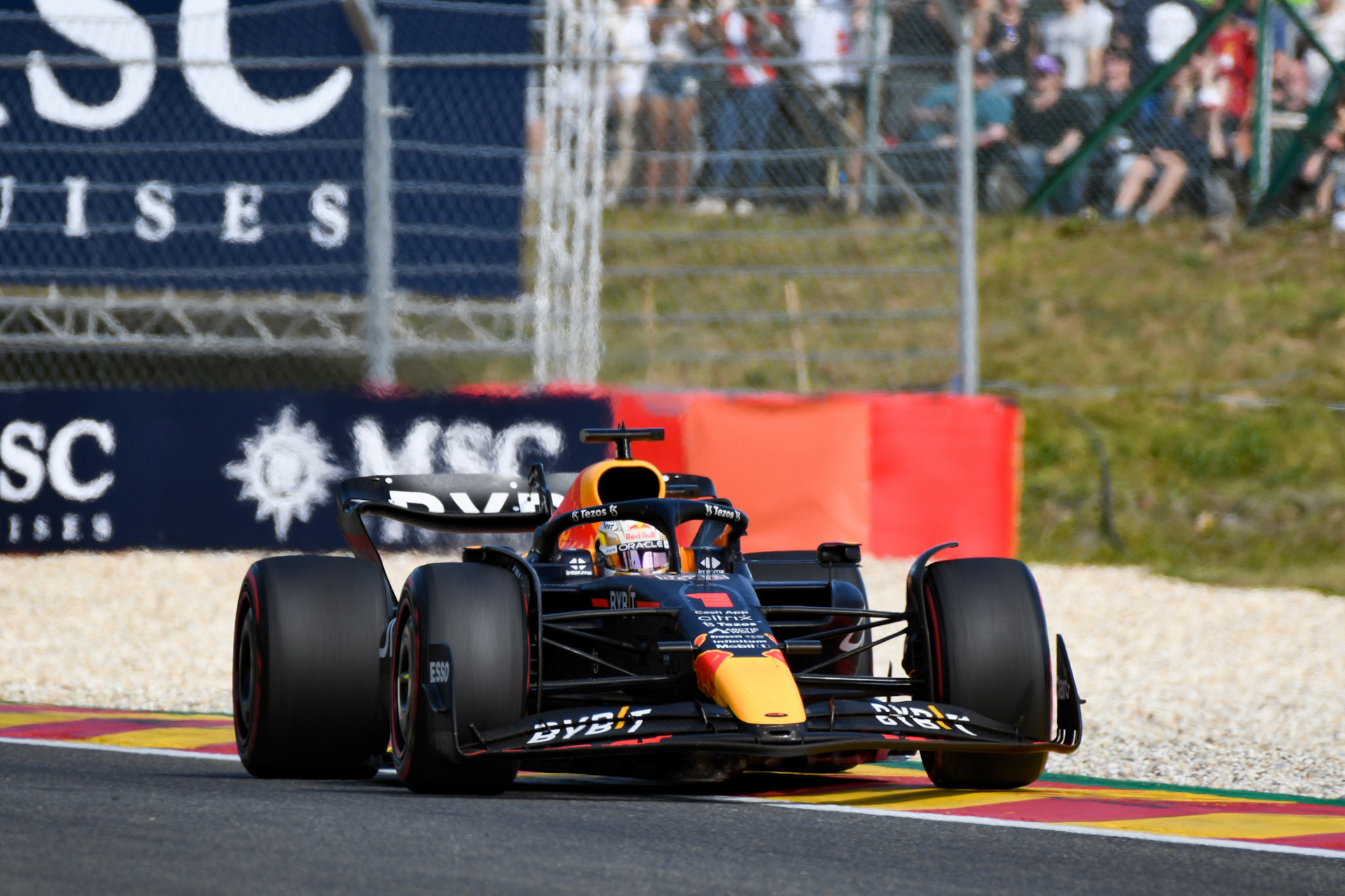 Max Verstappen (NED) Red Bull Racing; Formel 1 GP Belgien, Sonntag, 28.08.2022